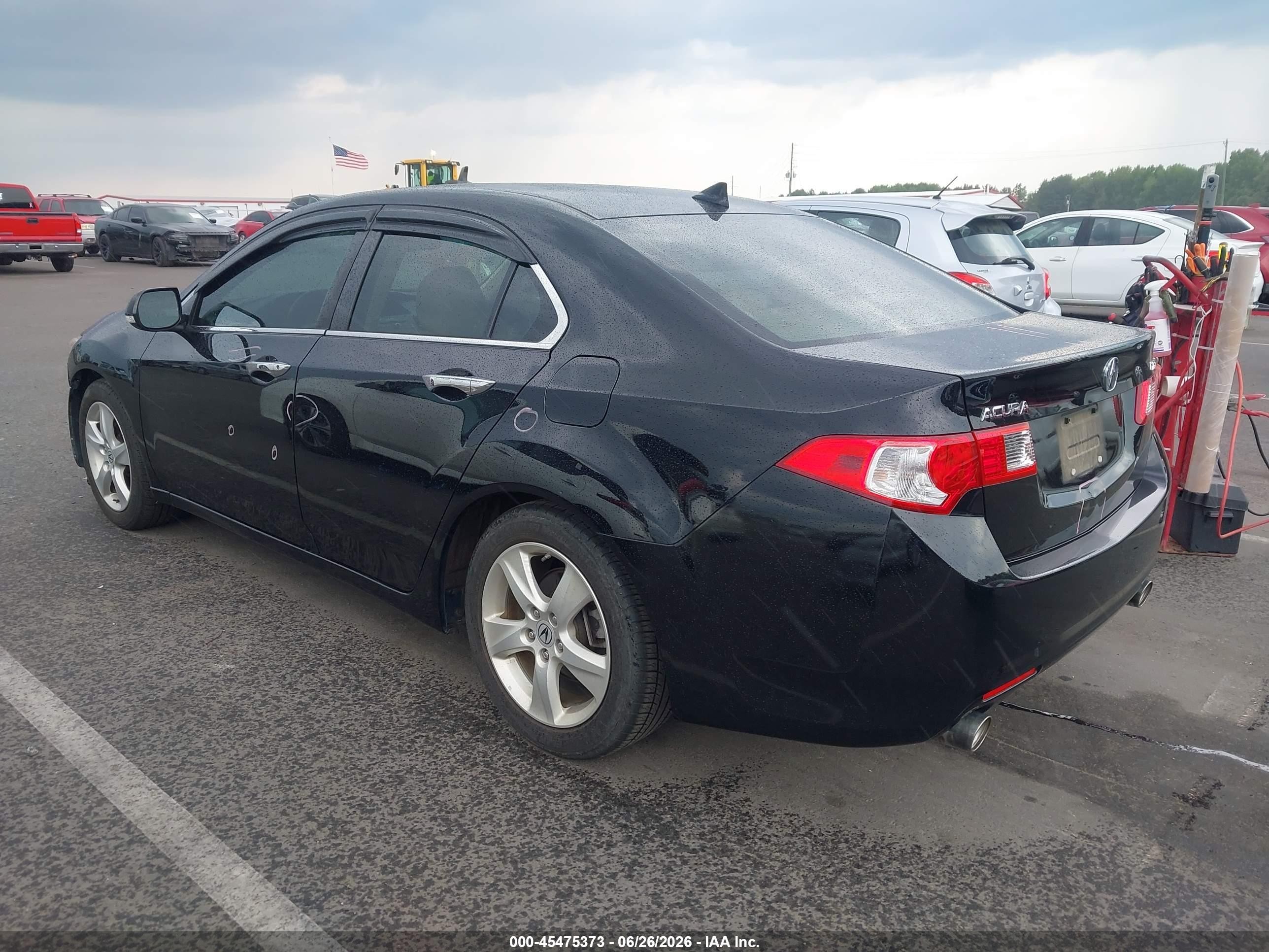2010 Acura Tsx 2.4 Black vin: JH4CU2F64AC000106