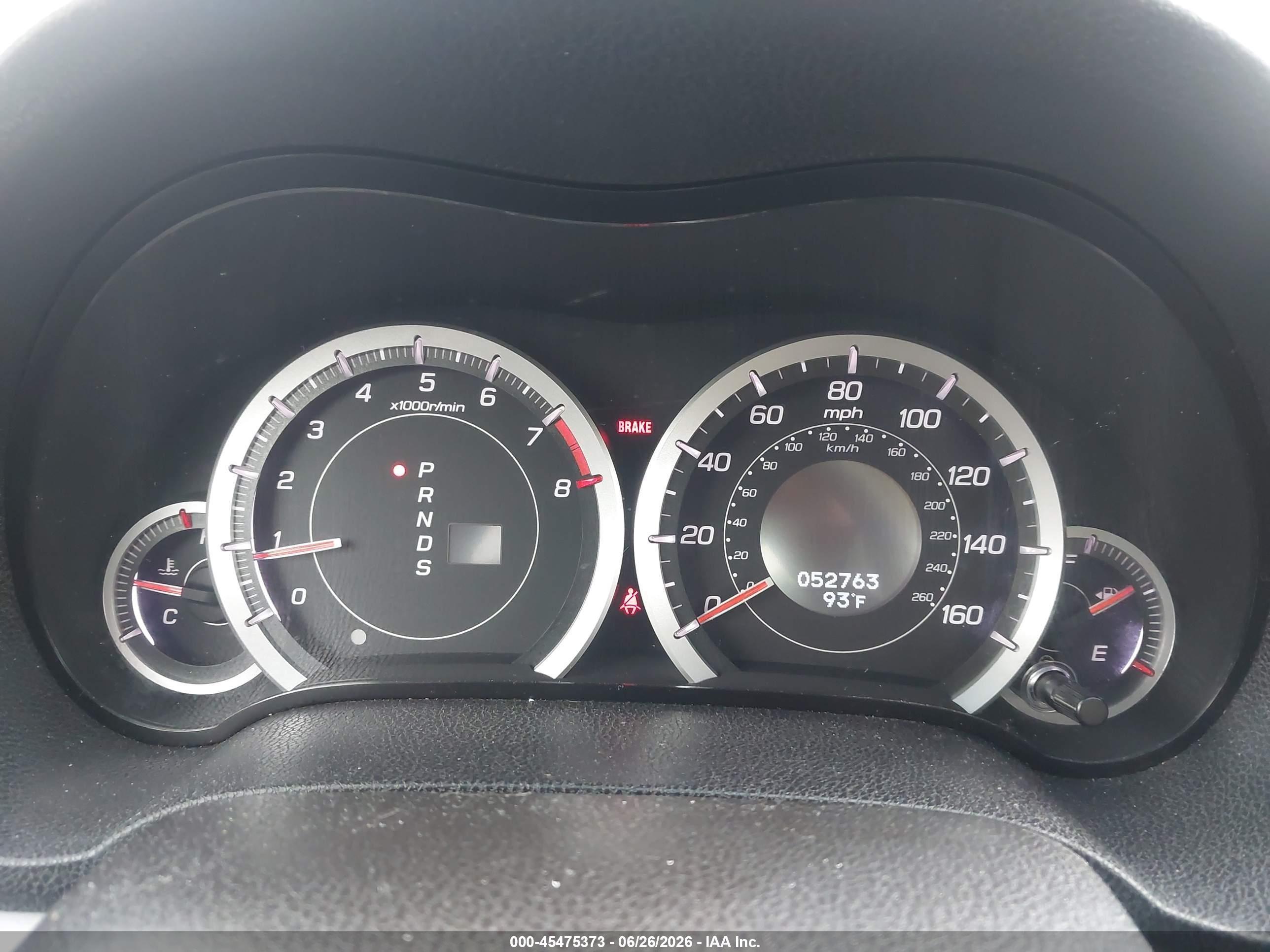 2010 Acura Tsx 2.4 Black vin: JH4CU2F64AC000106