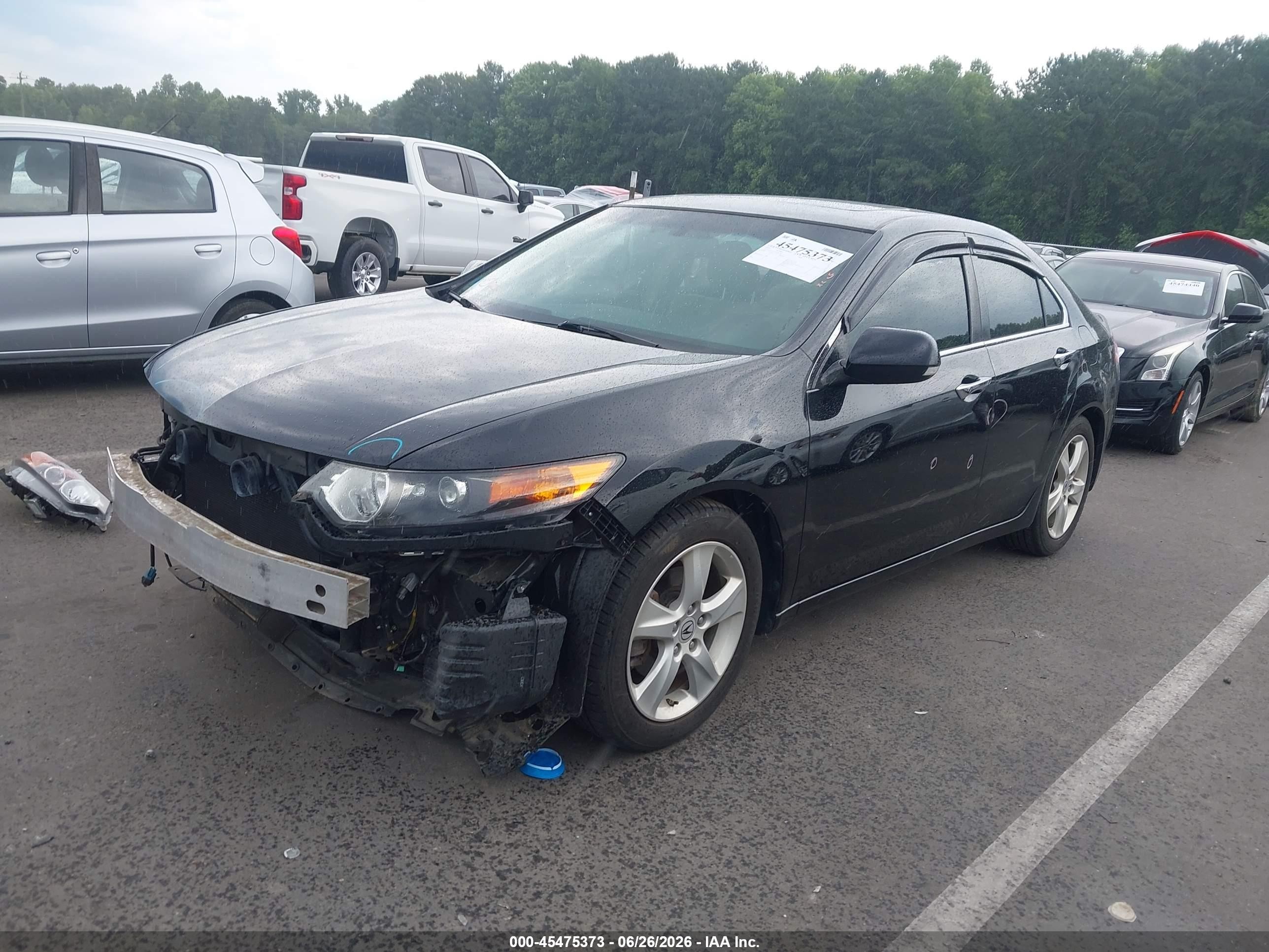 2010 Acura Tsx 2.4 Black vin: JH4CU2F64AC000106