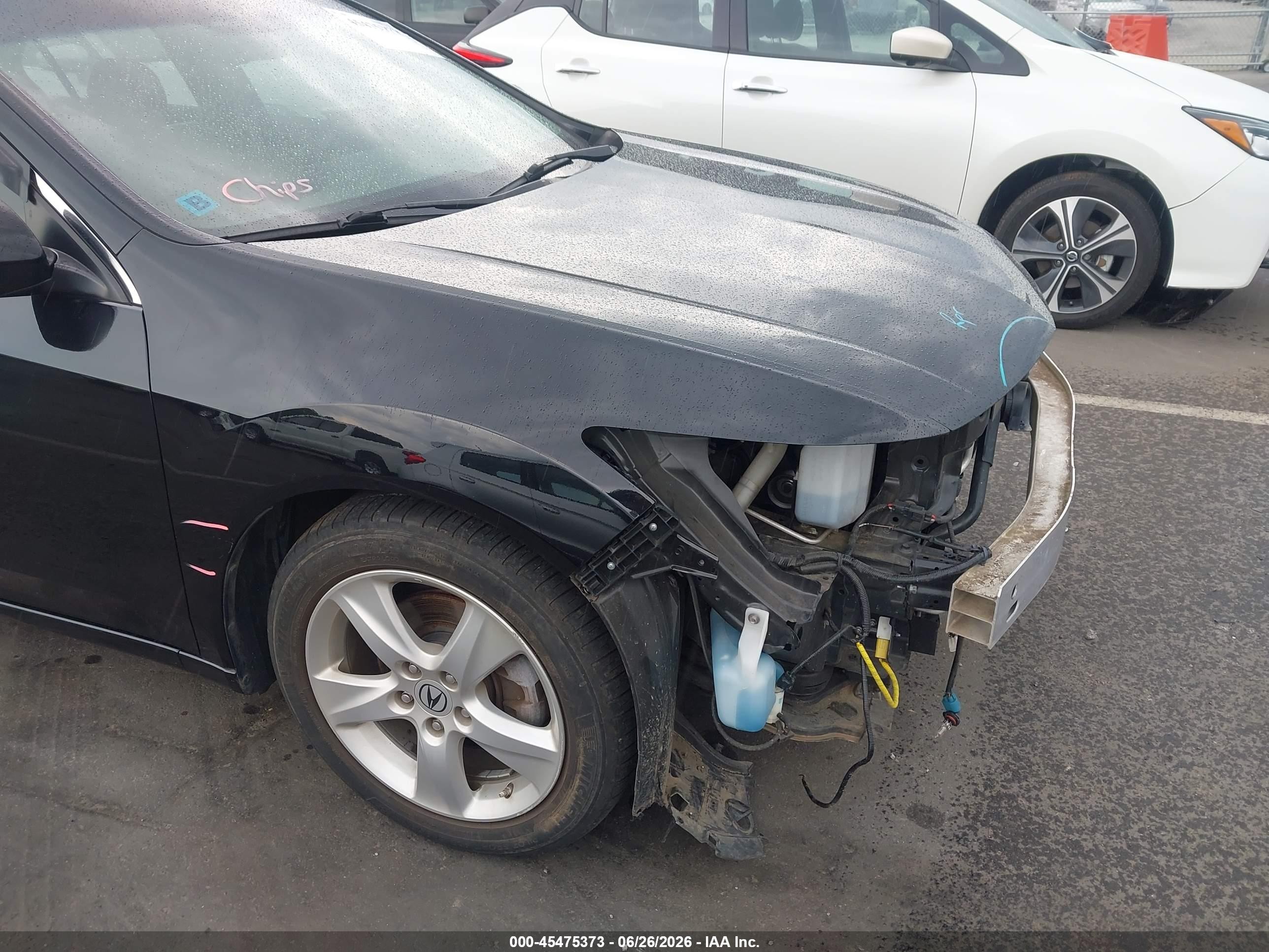 2010 Acura Tsx 2.4 Black vin: JH4CU2F64AC000106