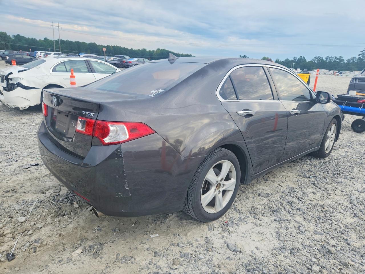 2010 Acura Tsx Gray vin: JH4CU2F64AC010148