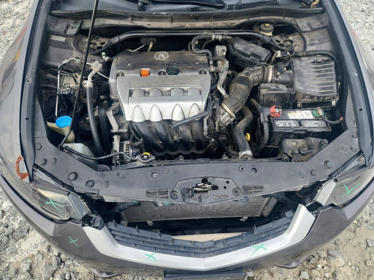2010 Acura Tsx Gray vin: JH4CU2F64AC010148