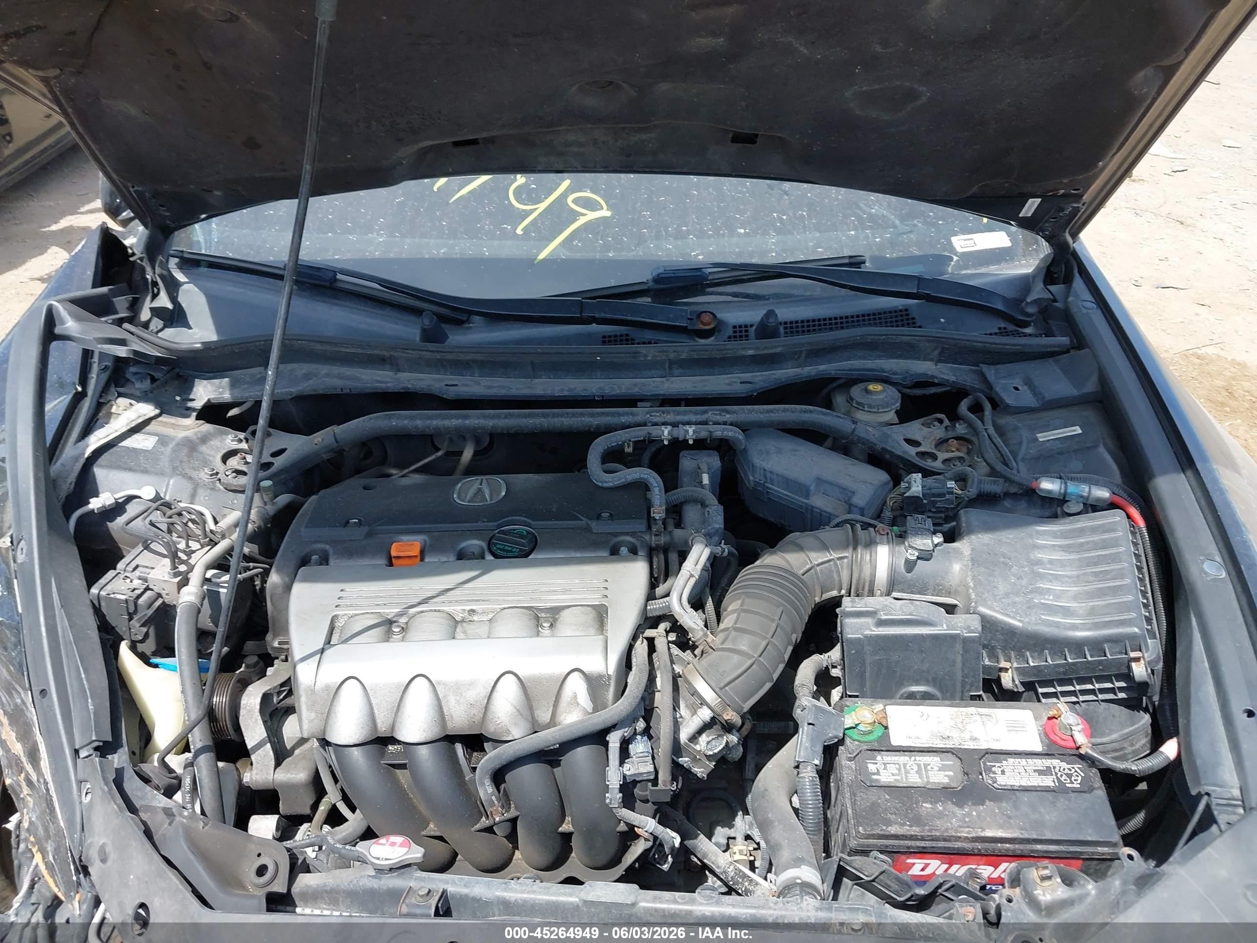 2010 Acura Tsx 2.4 Black vin: JH4CU2F64AC022154