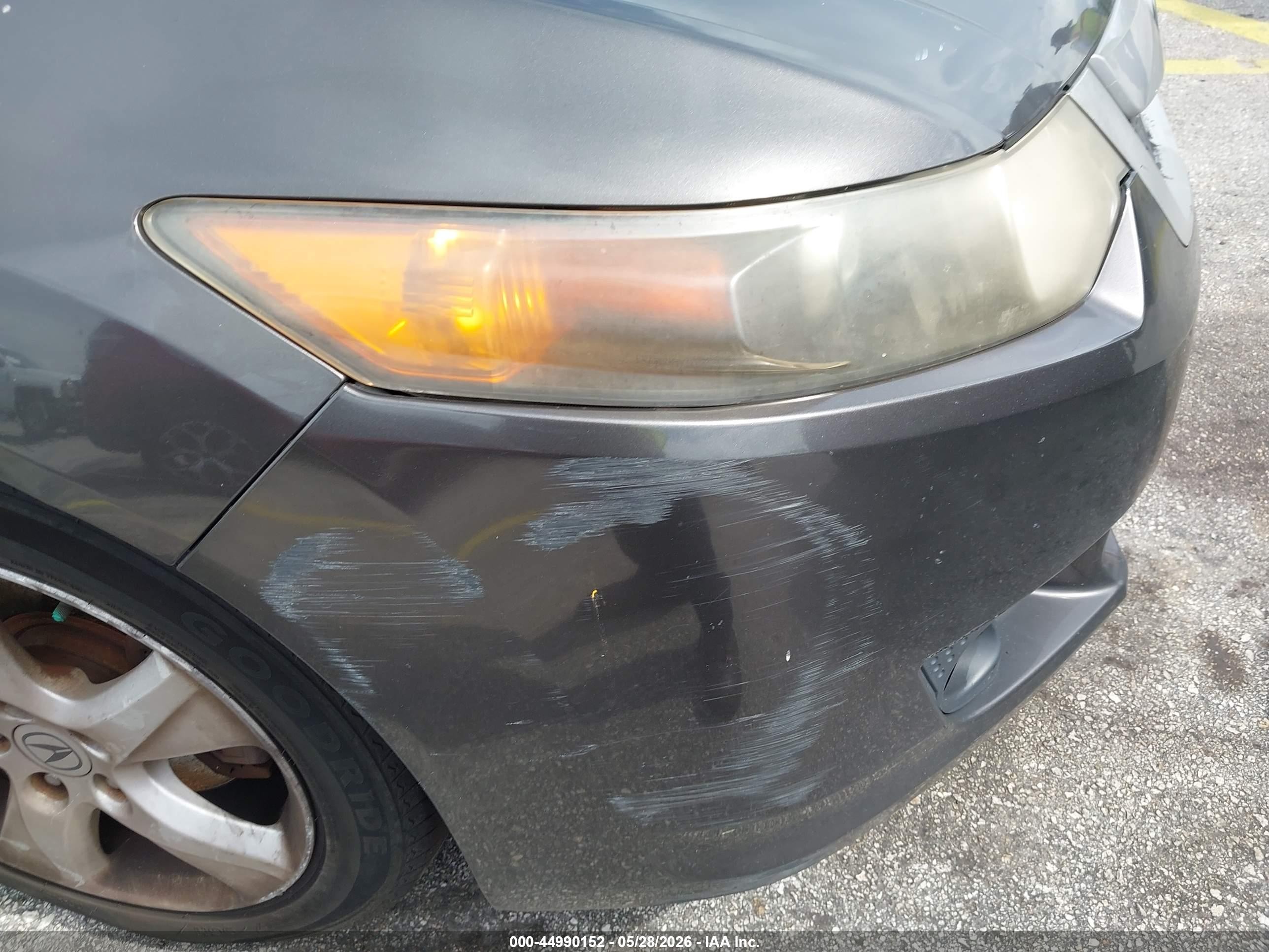 2010 Acura Tsx 2.4 Серый vin: JH4CU2F64AC023711