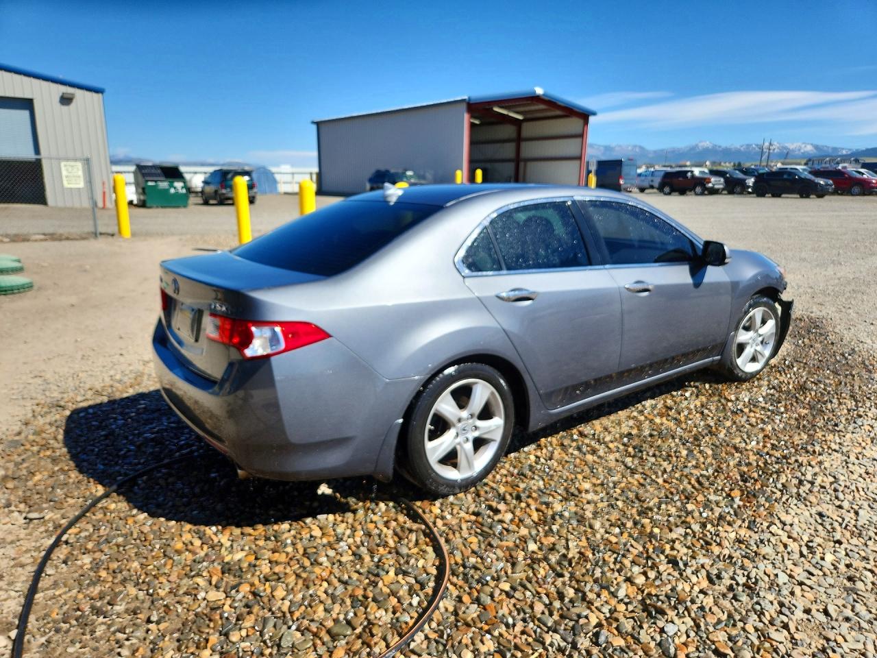 2010 Acura Tsx Gray vin: JH4CU2F64AC026527