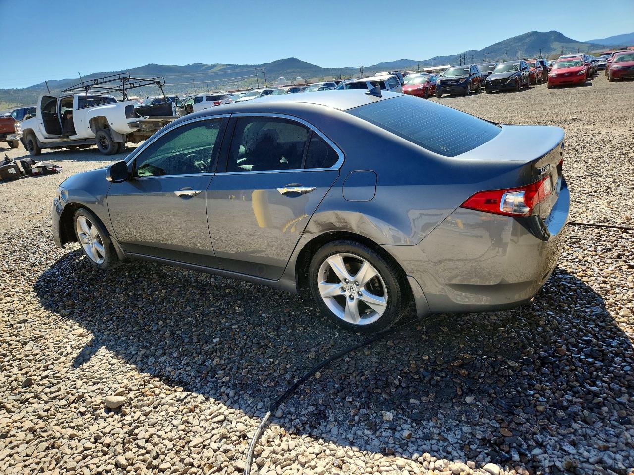 2010 Acura Tsx Gray vin: JH4CU2F64AC026527
