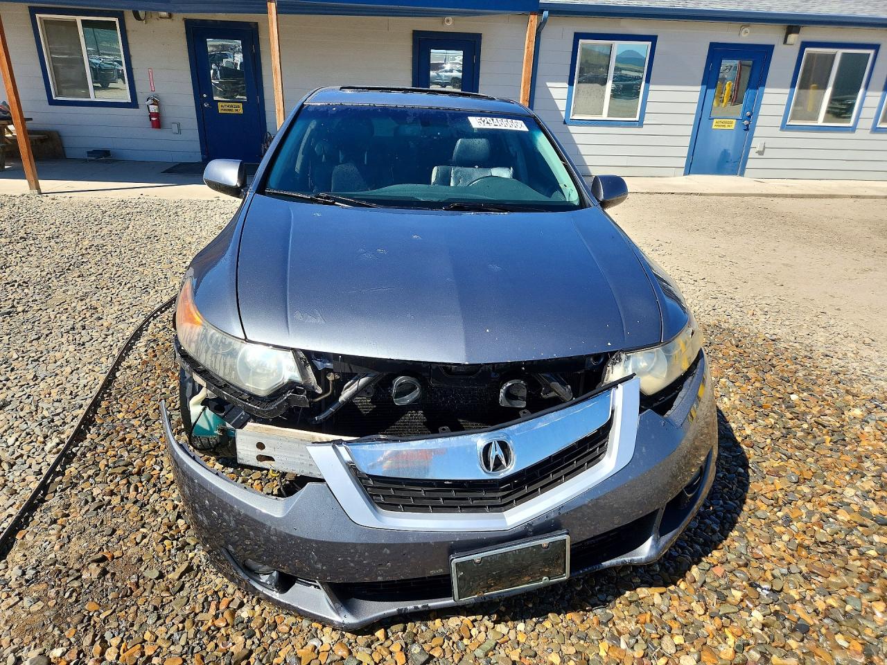 2010 Acura Tsx Gray vin: JH4CU2F64AC026527