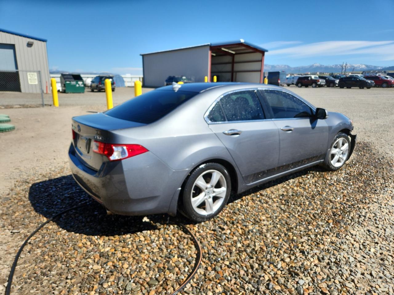 2010 Acura Tsx Gray vin: JH4CU2F64AC026527 Damage: Right Qtr Panel, Multiple Dents/Paint Damage, 2