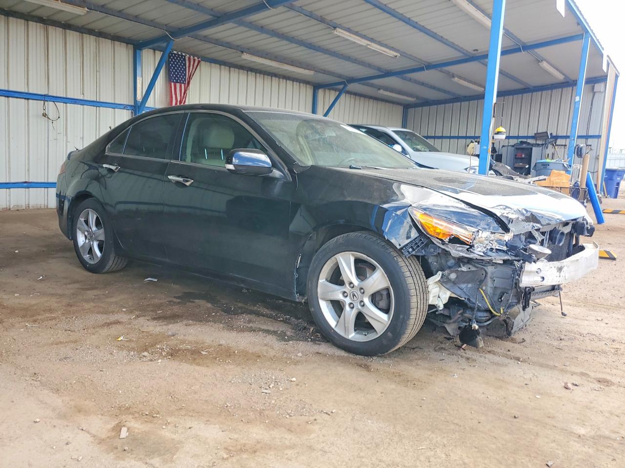 2010 Acura Tsx Black vin: JH4CU2F64AC029881