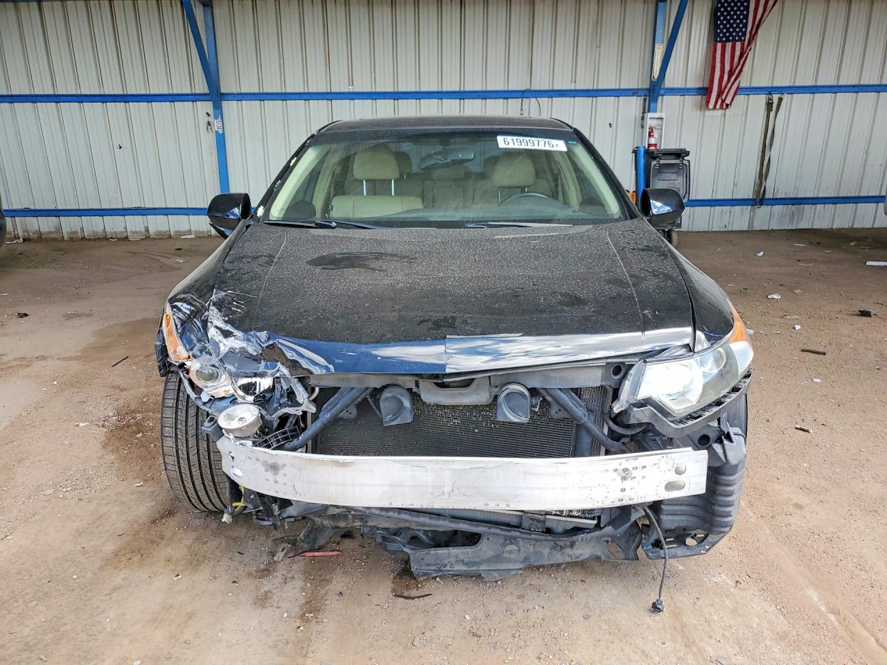 2010 Acura Tsx Black vin: JH4CU2F64AC029881