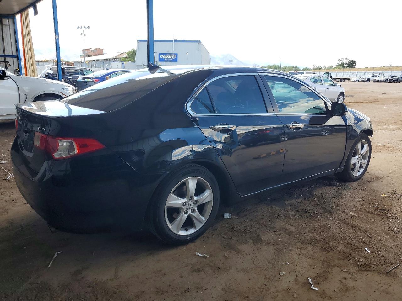 2010 Acura Tsx Black vin: JH4CU2F64AC029881