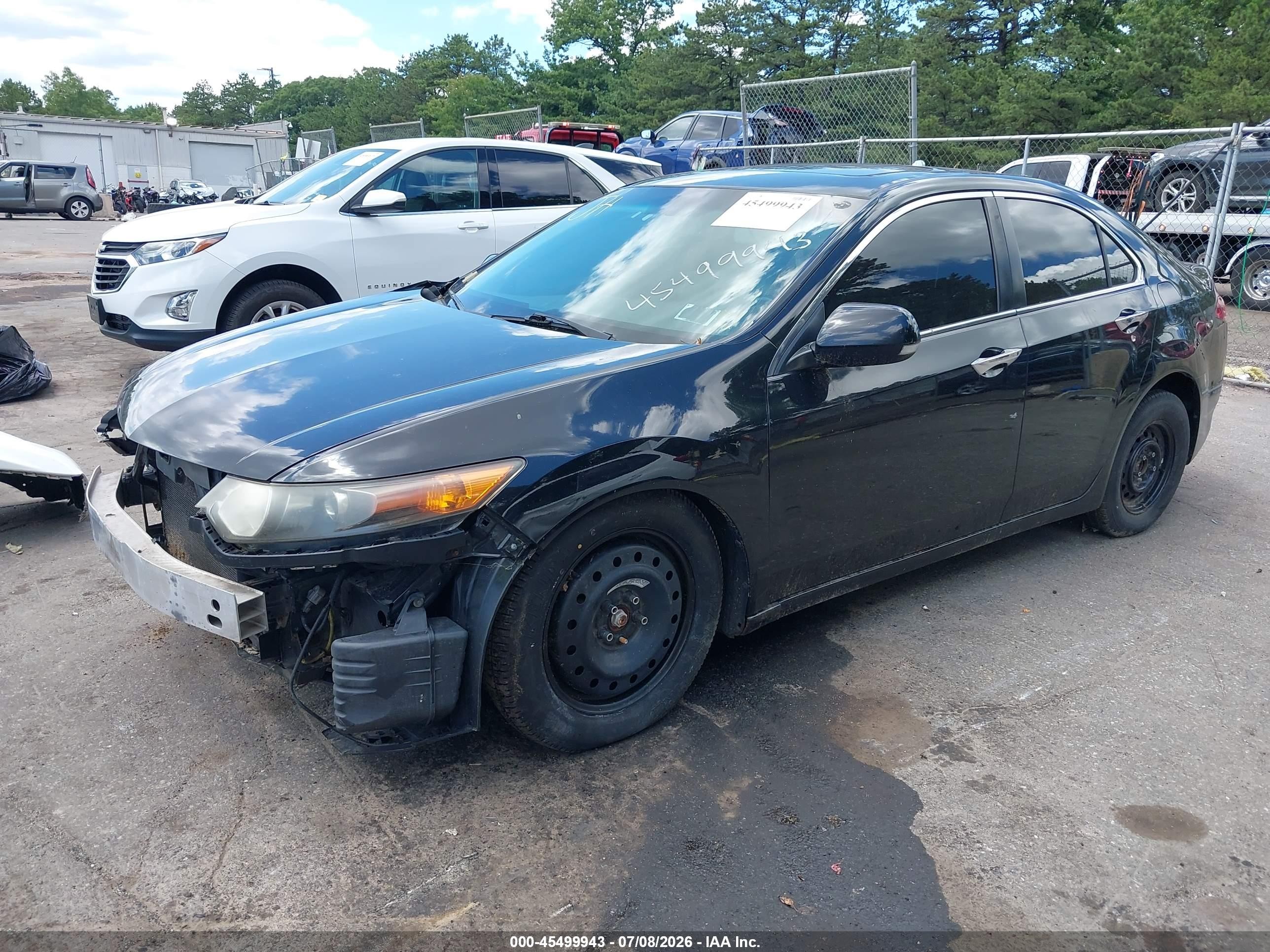 2010 Acura Tsx 2.4 Black vin: JH4CU2F64AC037480