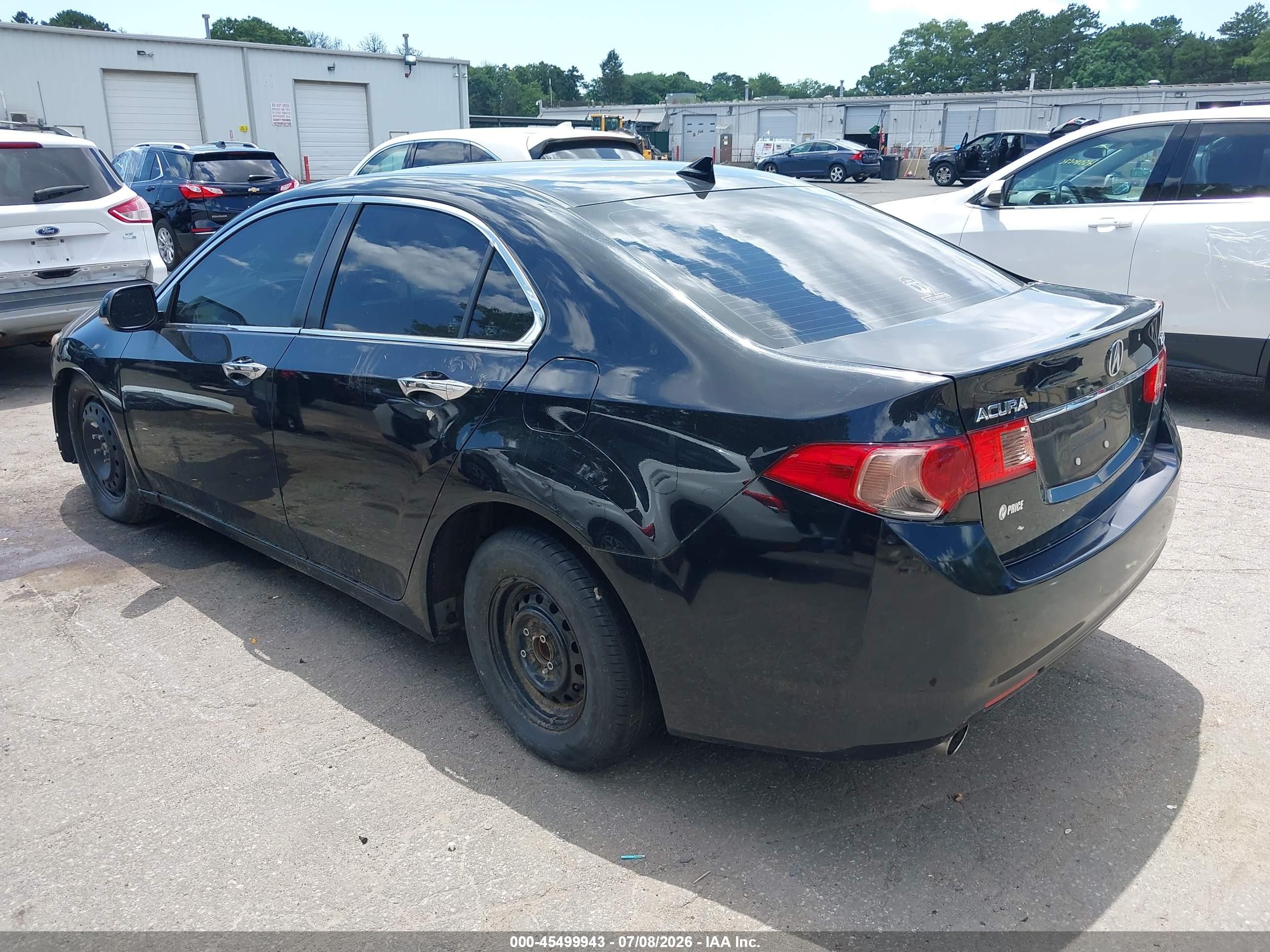 2010 Acura Tsx 2.4 Black vin: JH4CU2F64AC037480