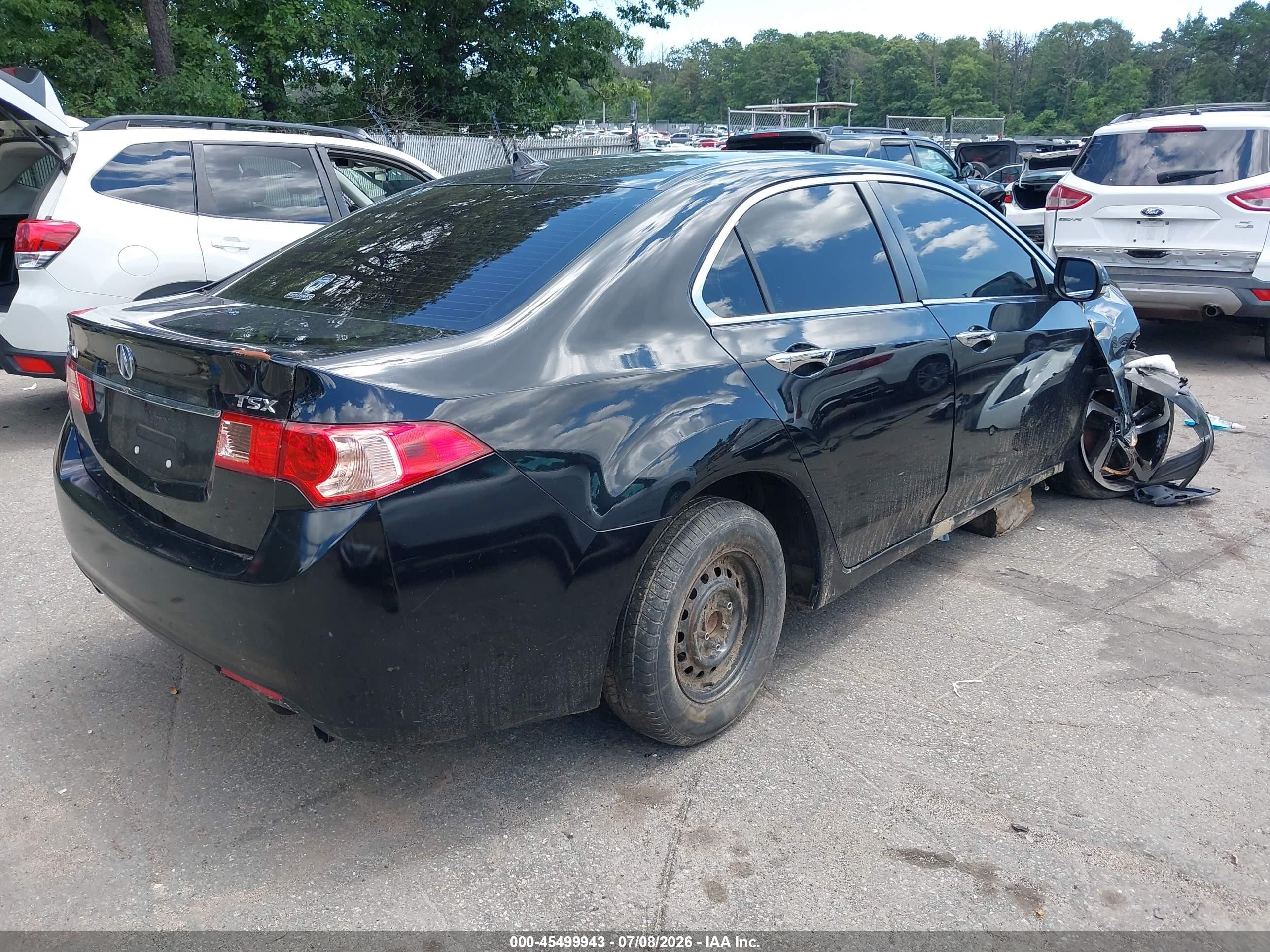 2010 Acura Tsx 2.4 Black vin: JH4CU2F64AC037480