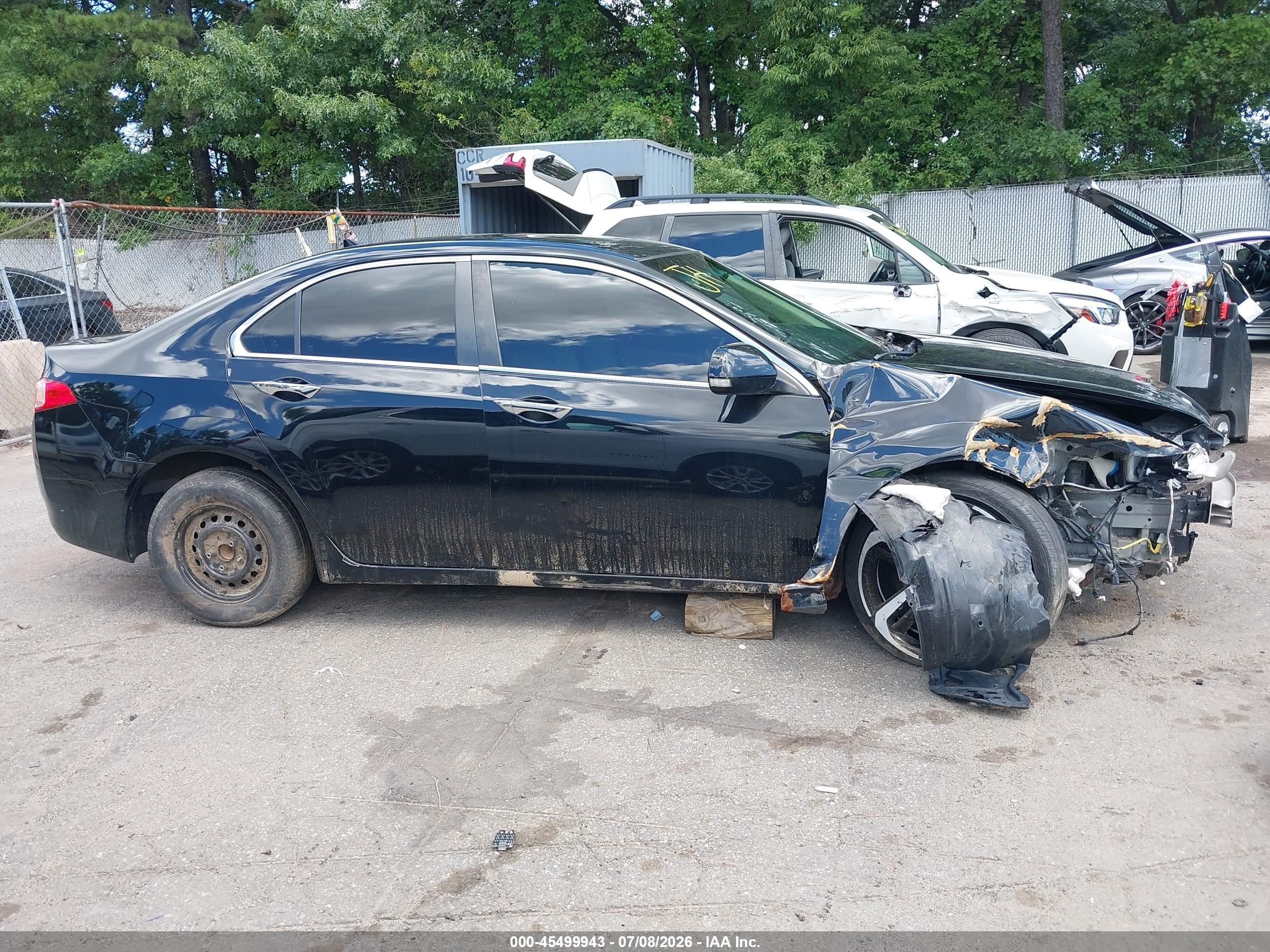 2010 Acura Tsx 2.4 Black vin: JH4CU2F64AC037480