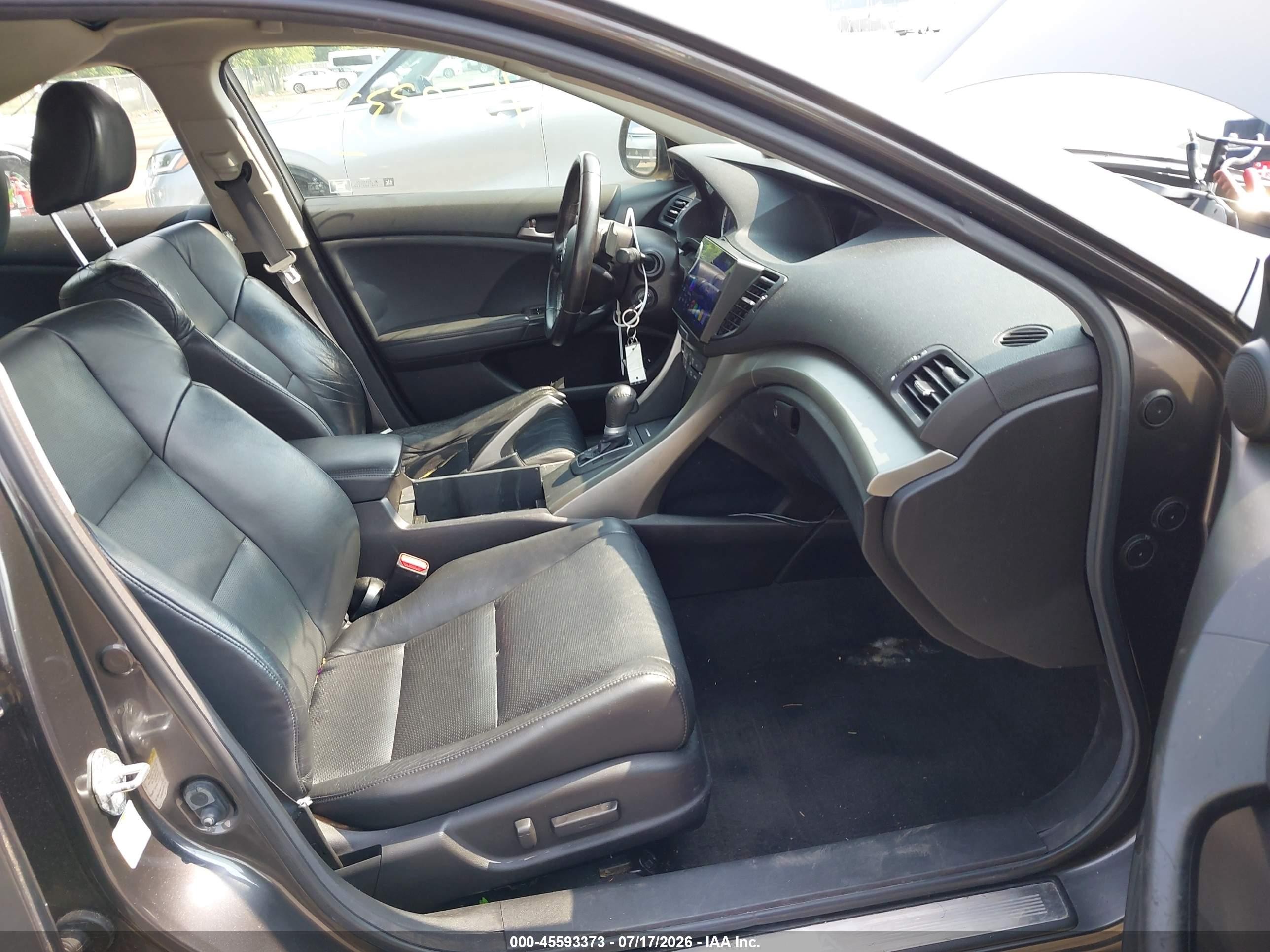 2010 Acura Tsx 2.4 Gray vin: JH4CU2F64AC038435