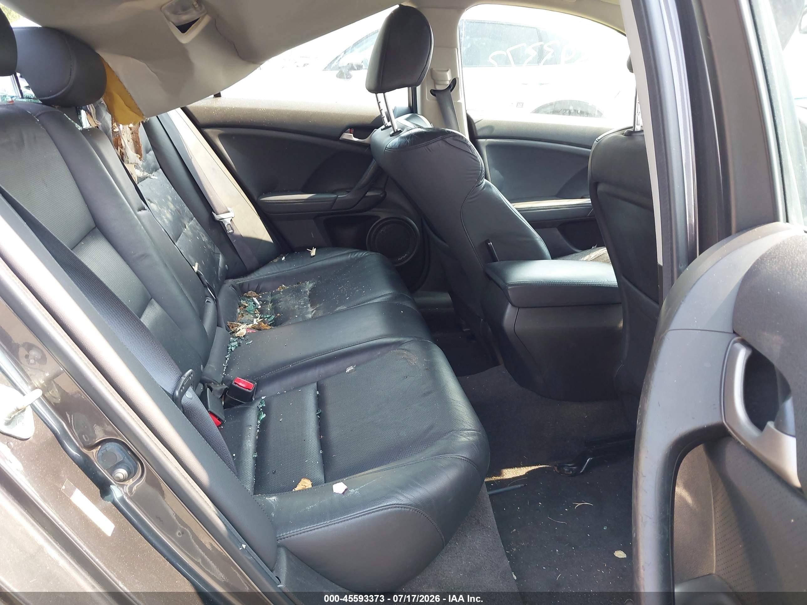 2010 Acura Tsx 2.4 Gray vin: JH4CU2F64AC038435