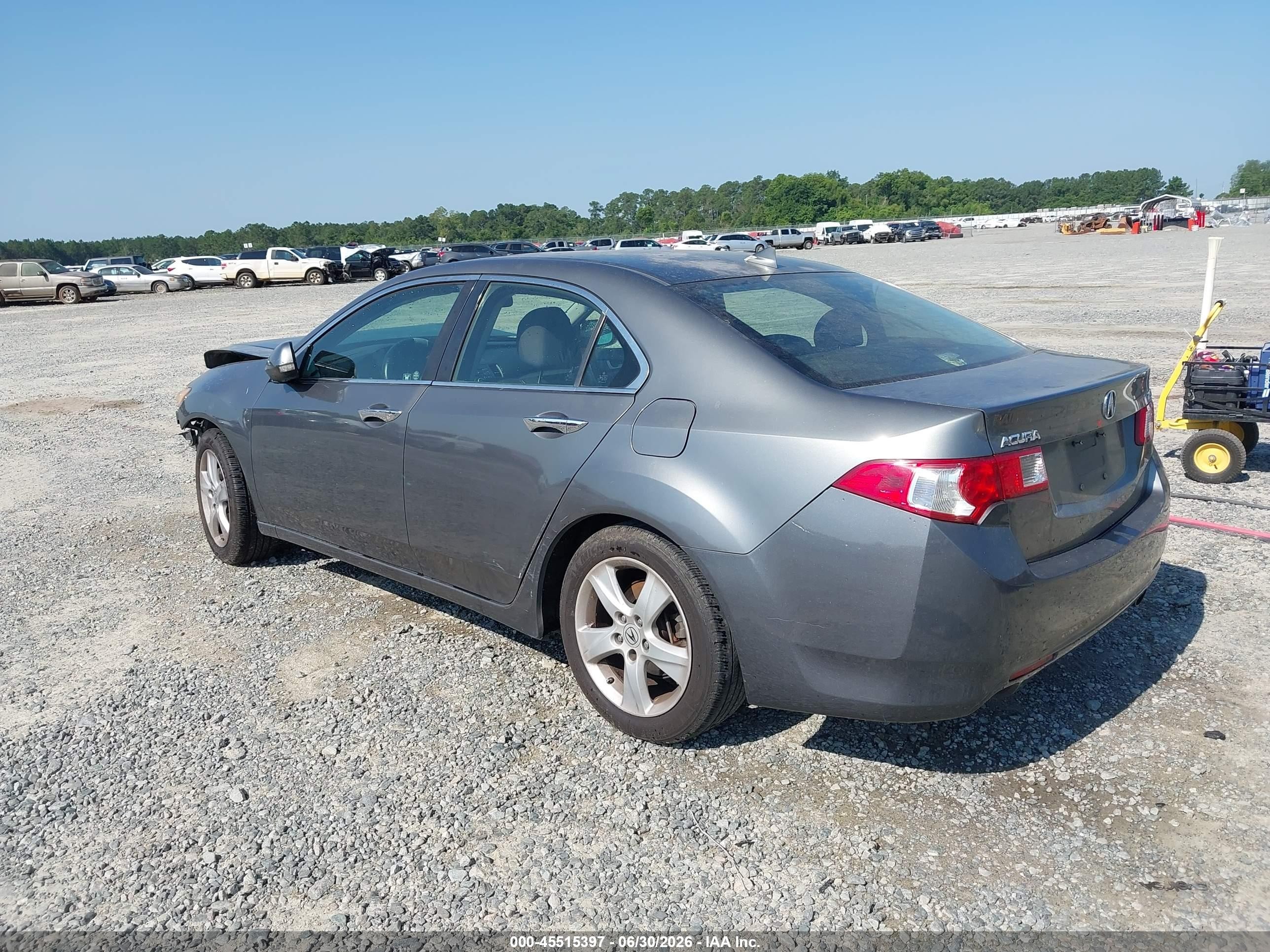 2010 Acura Tsx 2.4 Серый vin: JH4CU2F64AC042274