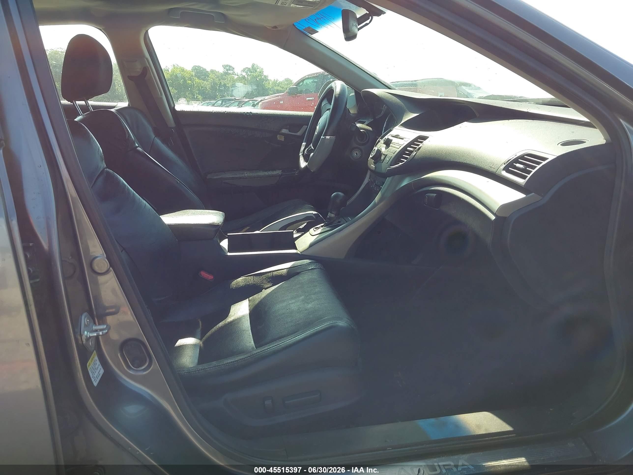 2010 Acura Tsx 2.4 Серый vin: JH4CU2F64AC042274