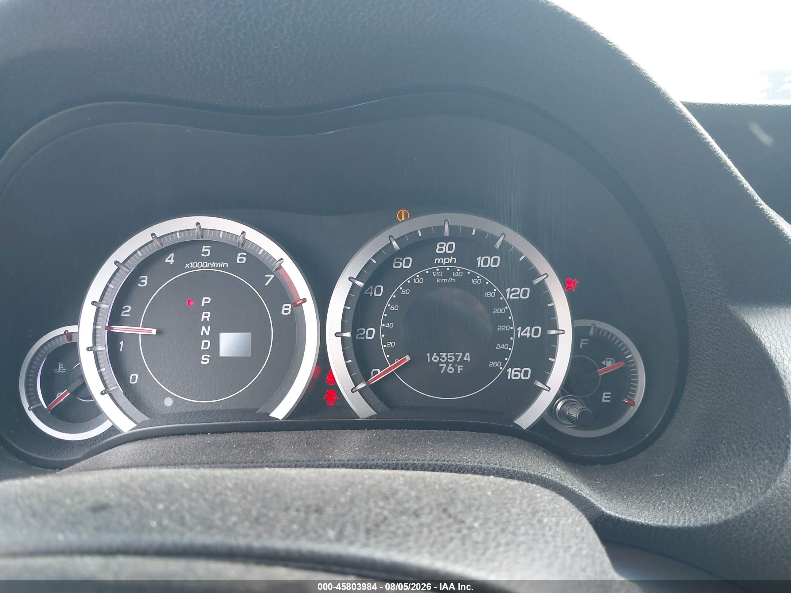 2010 Acura Tsx 2.4 White vin: JH4CU2F64AC042629