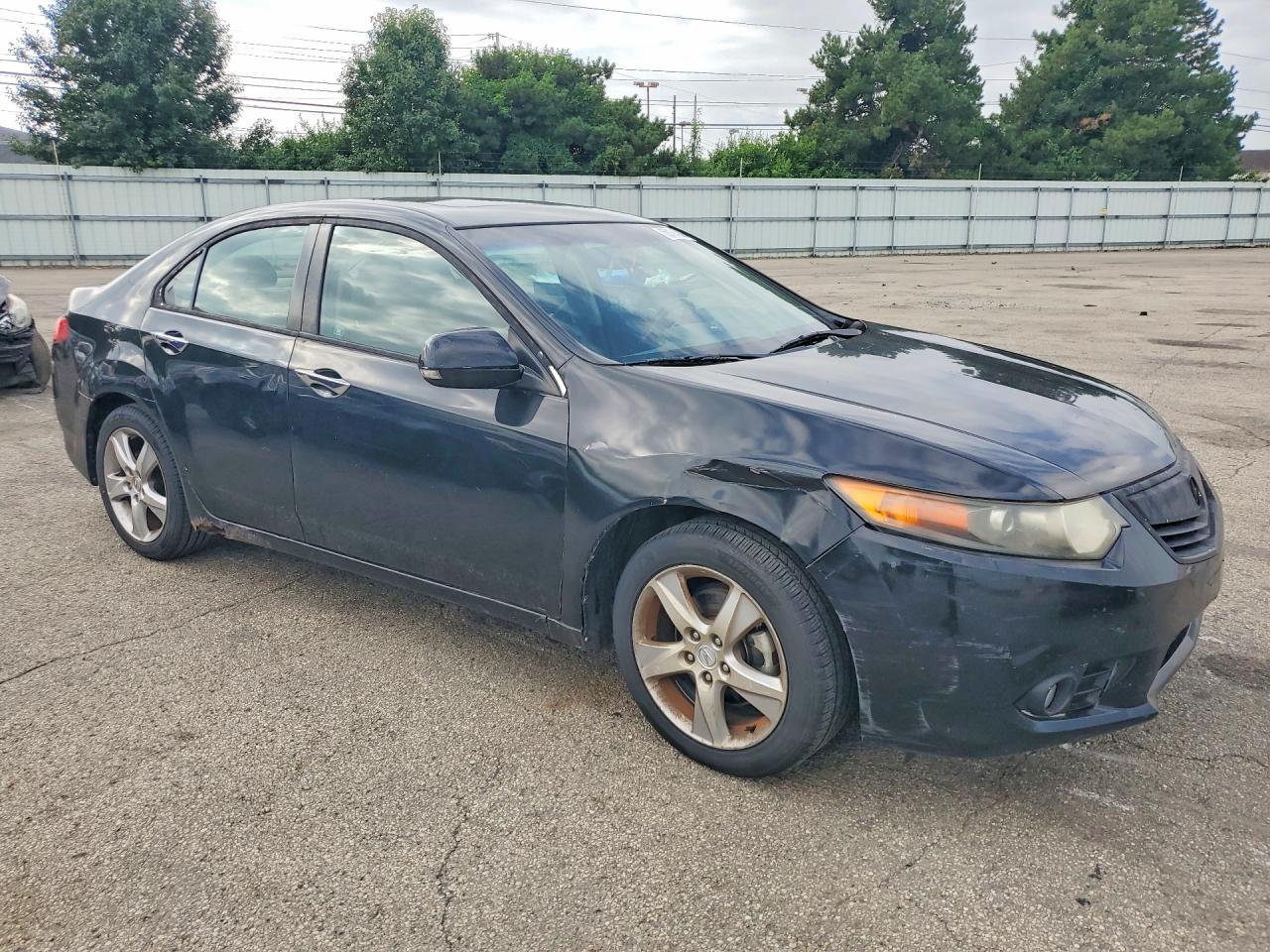 2011 Acura Tsx Black vin: JH4CU2F64BC004478