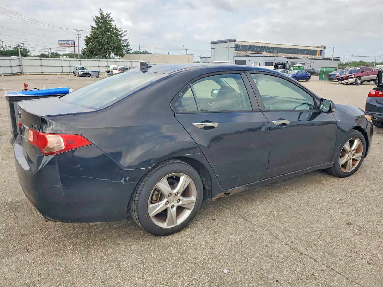 2011 Acura Tsx Black vin: JH4CU2F64BC004478