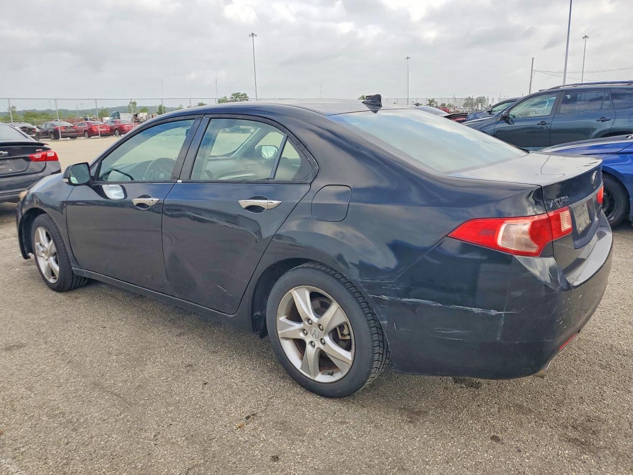 2011 Acura Tsx Black vin: JH4CU2F64BC004478