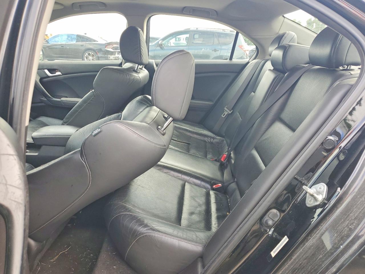 2011 Acura Tsx Black vin: JH4CU2F64BC004478