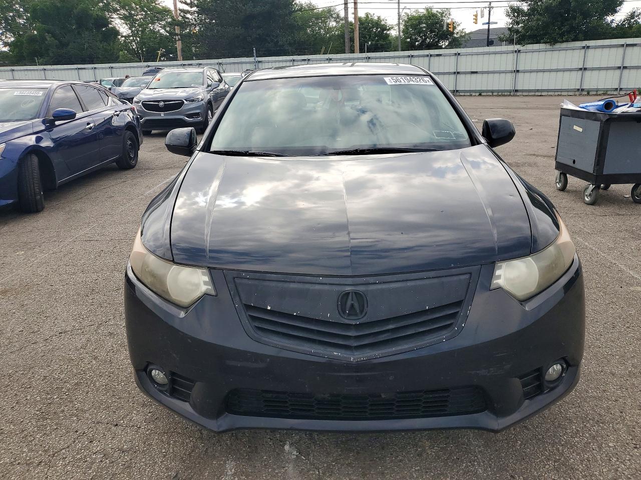 2011 Acura Tsx Black vin: JH4CU2F64BC004478