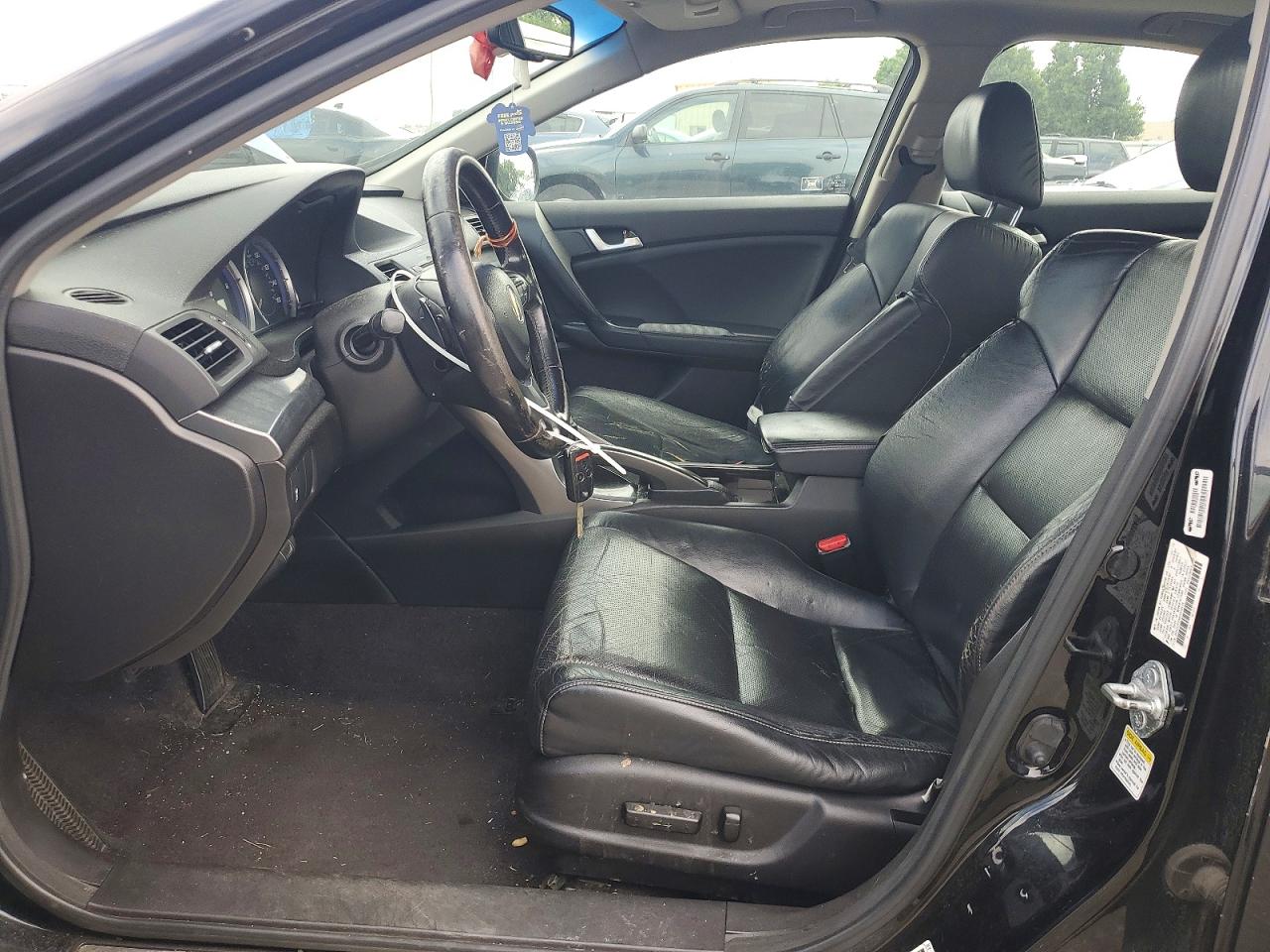 2011 Acura Tsx Black vin: JH4CU2F64BC004478