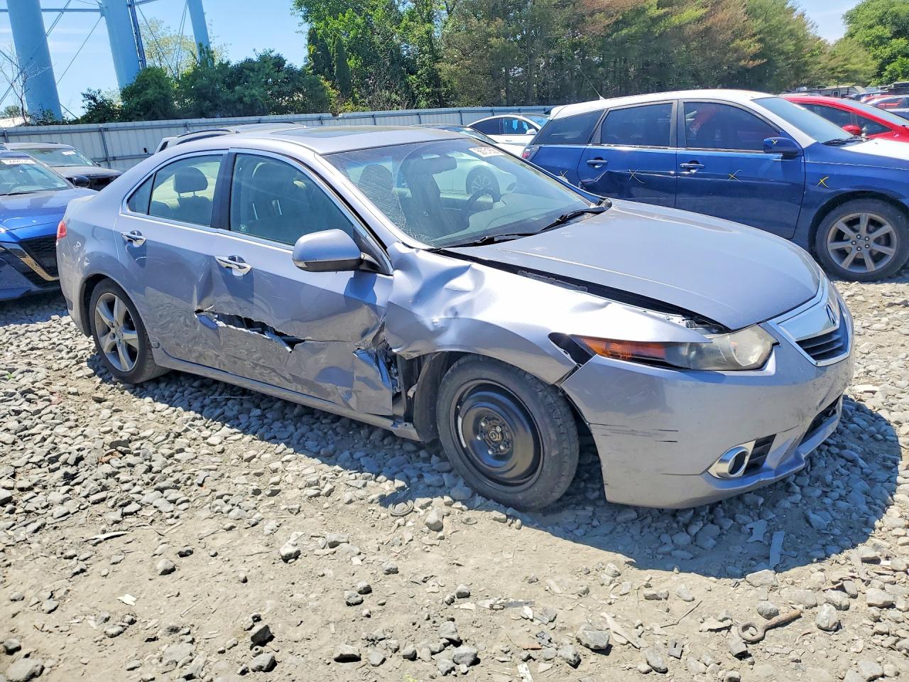 2011 Acura Tsx Серебряный vin: JH4CU2F64BC010104