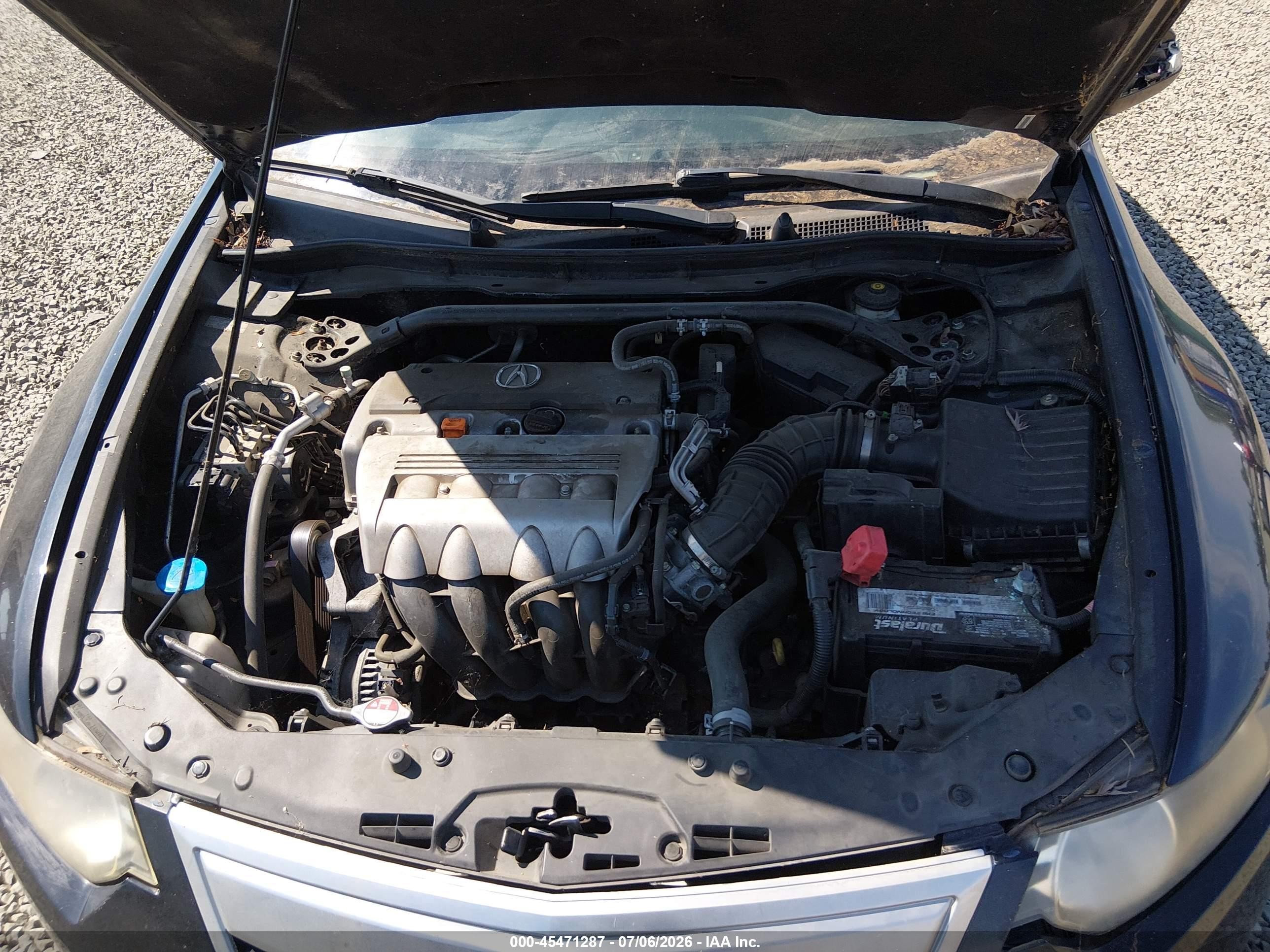 2011 Acura Tsx 2.4 Black vin: JH4CU2F64BC012483