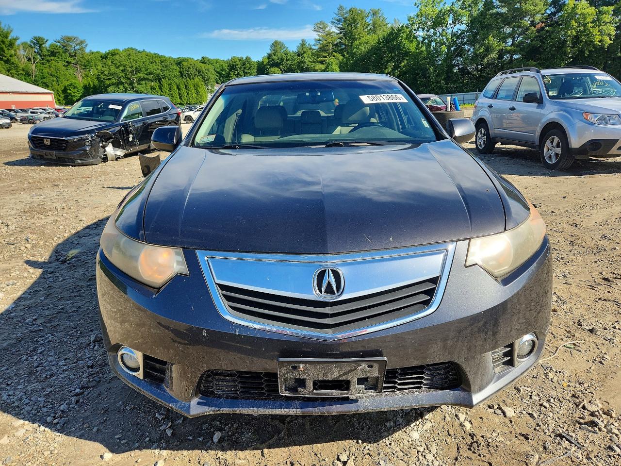 2011 Acura Tsx Gray vin: JH4CU2F64BC015691