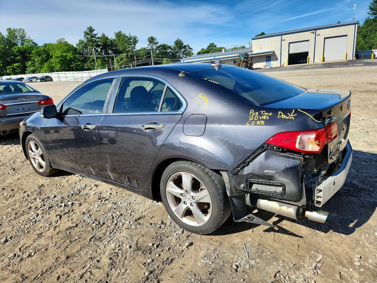 2011 Acura Tsx Gray vin: JH4CU2F64BC015691