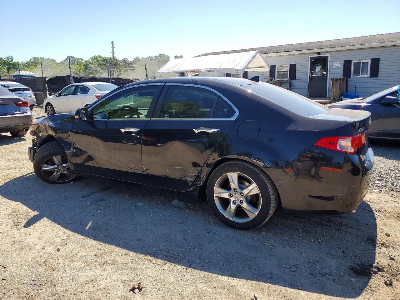 2011 Acura Tsx Black vin: JH4CU2F64BC017005