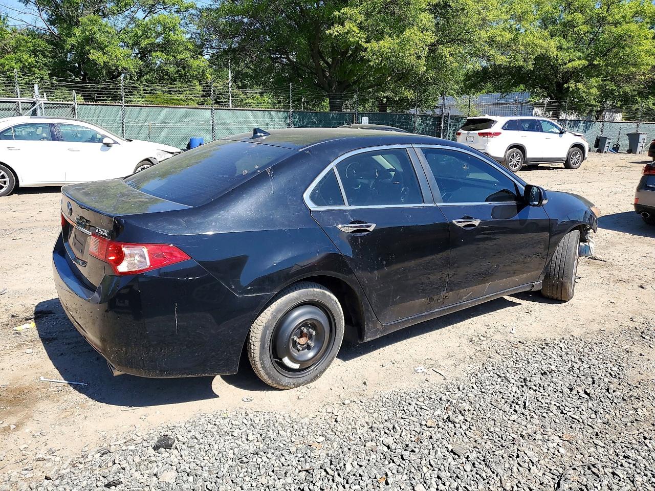 2011 Acura Tsx Black vin: JH4CU2F64BC017005