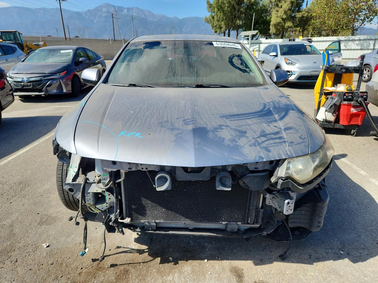 2012 Acura Tsx Tech Серебряный vin: JH4CU2F64CC000058
