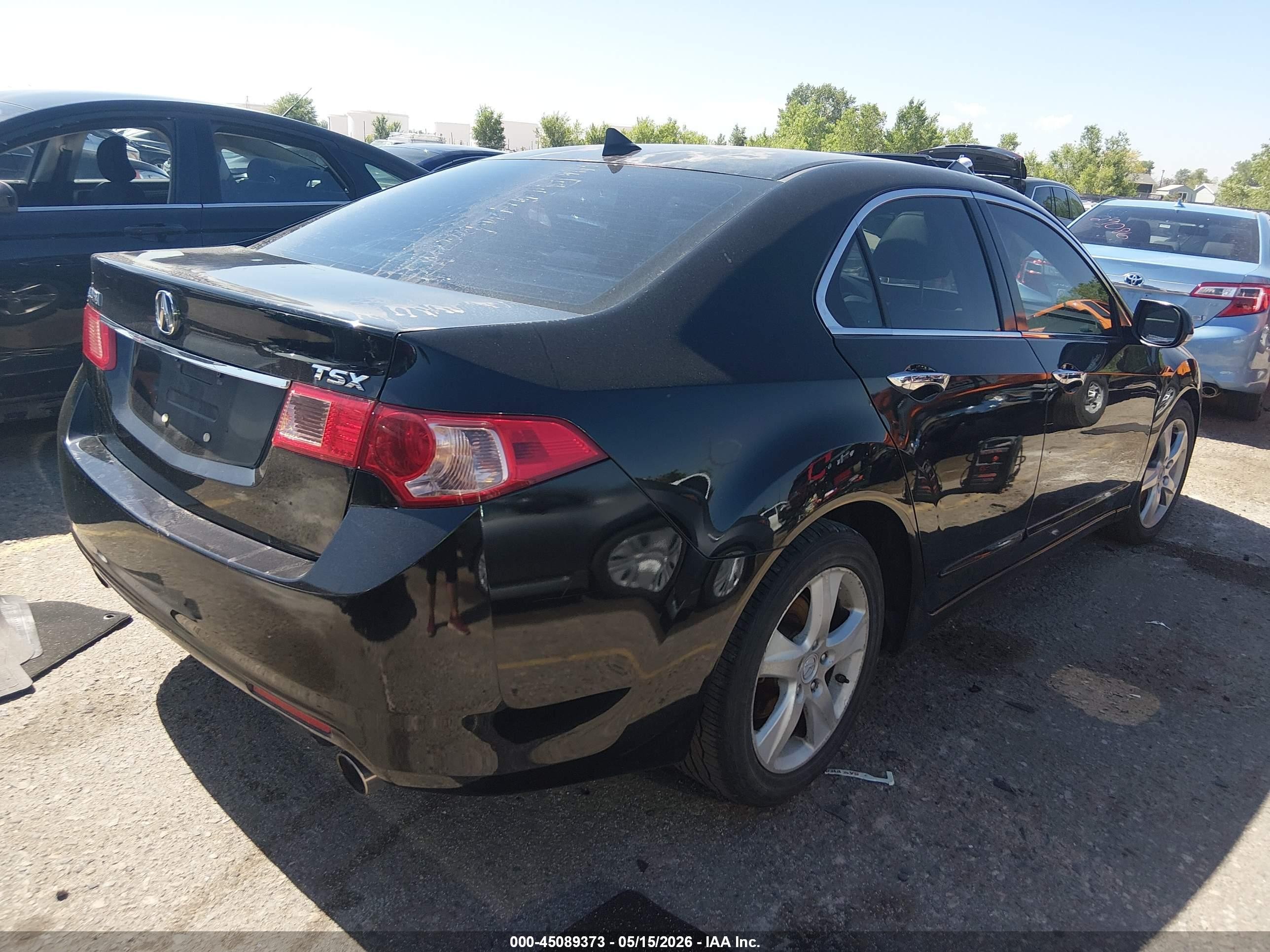 2012 Acura Tsx 2.4 Черный vin: JH4CU2F64CC001081