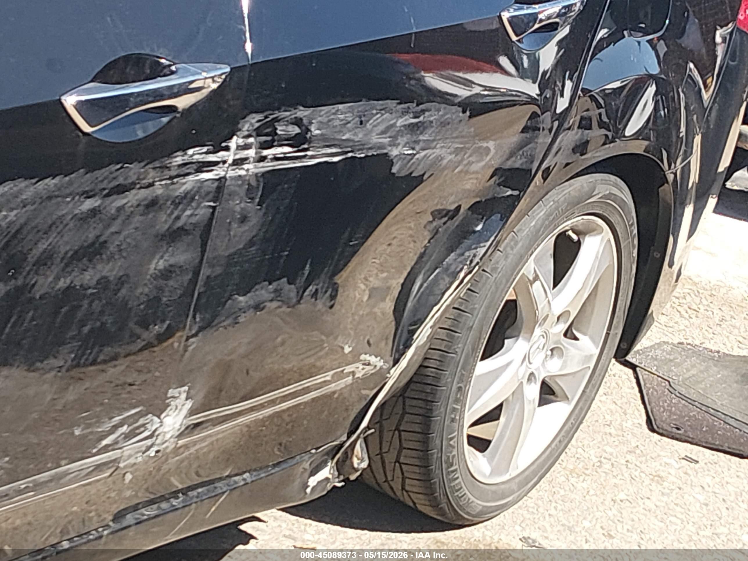 2012 Acura Tsx 2.4 Черный vin: JH4CU2F64CC001081