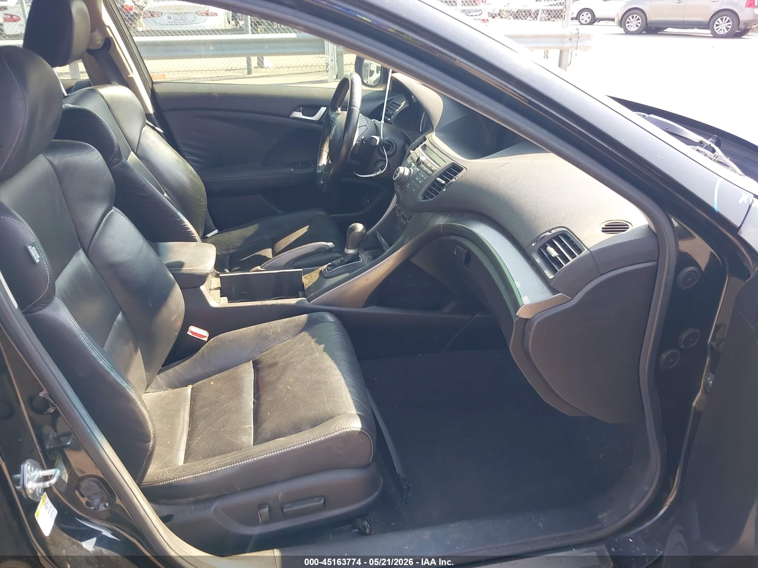 2012 Acura Tsx 2.4 Black vin: JH4CU2F64CC013568