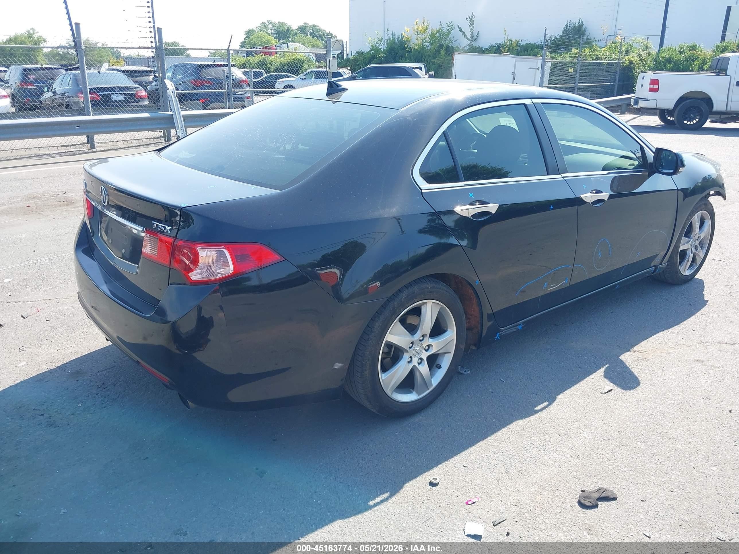2012 Acura Tsx 2.4 Black vin: JH4CU2F64CC013568