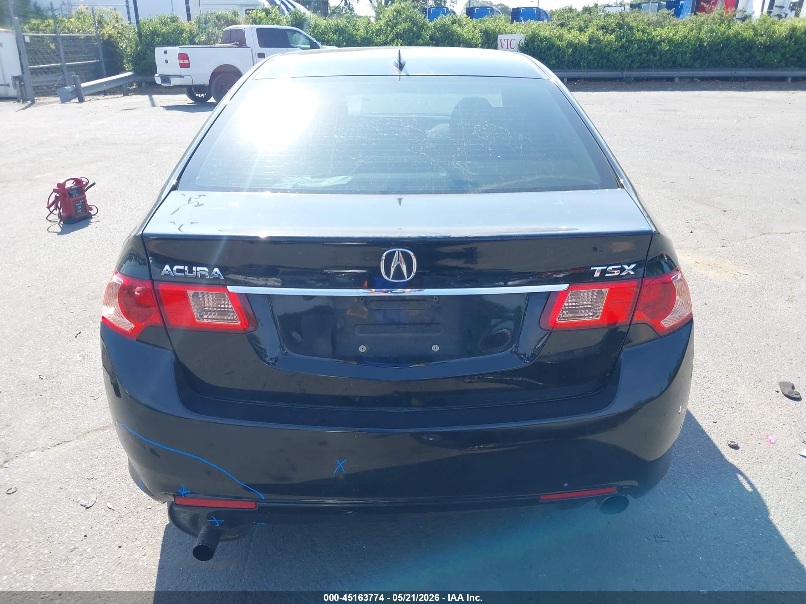 2012 Acura Tsx 2.4 Black vin: JH4CU2F64CC013568