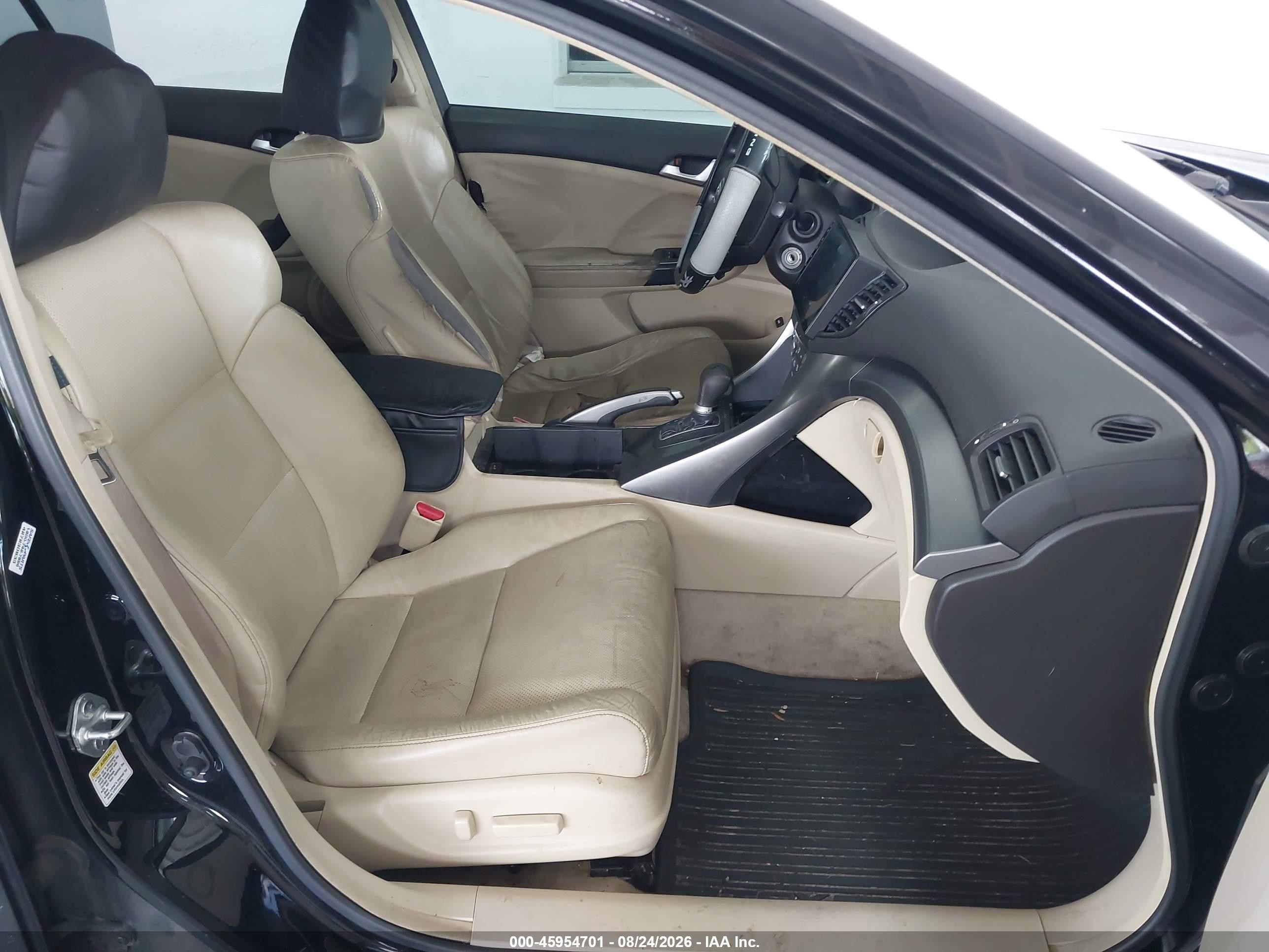 2012 Acura Tsx 2.4 Черный vin: JH4CU2F64CC027292