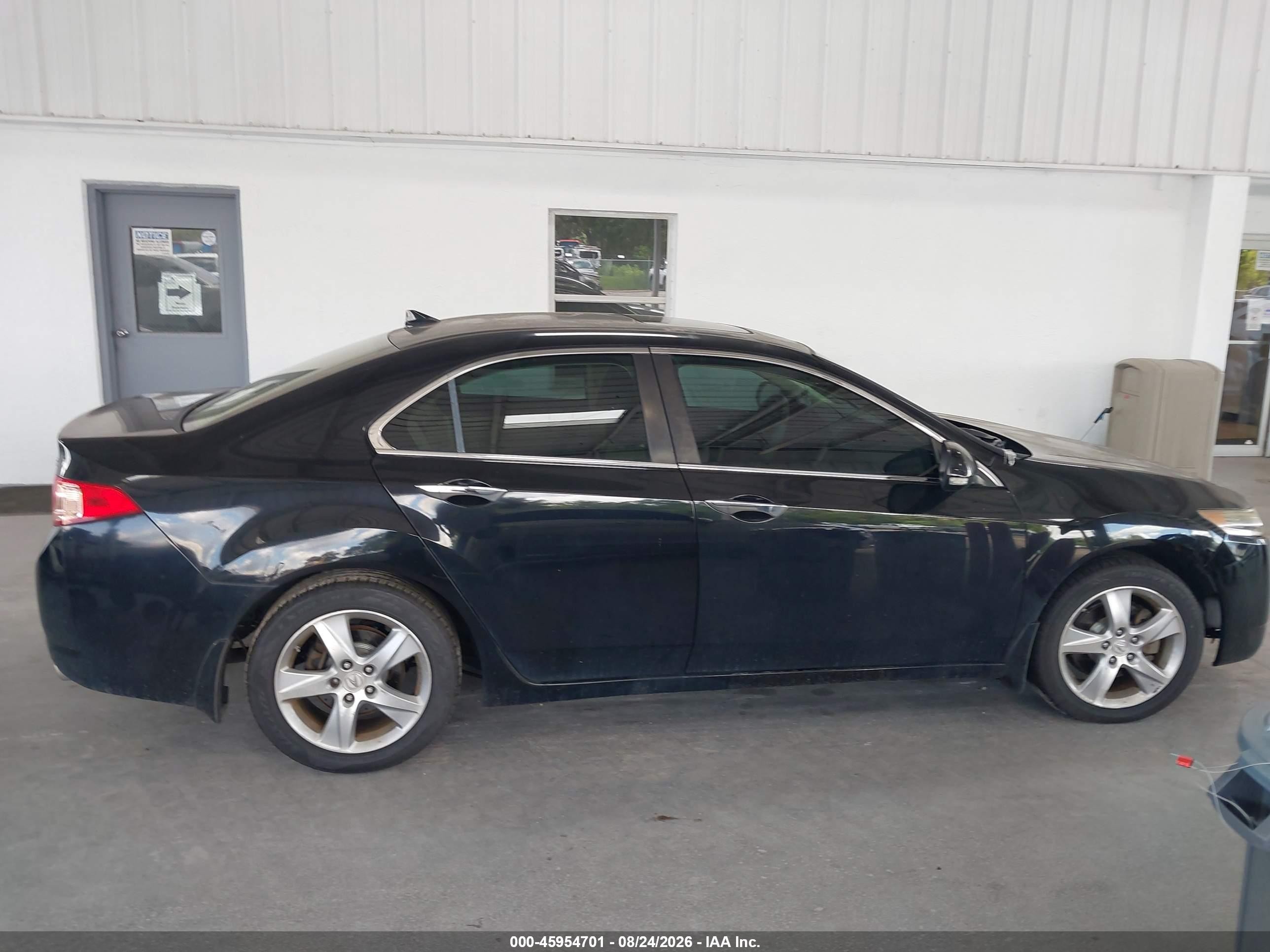 2012 Acura Tsx 2.4 Черный vin: JH4CU2F64CC027292