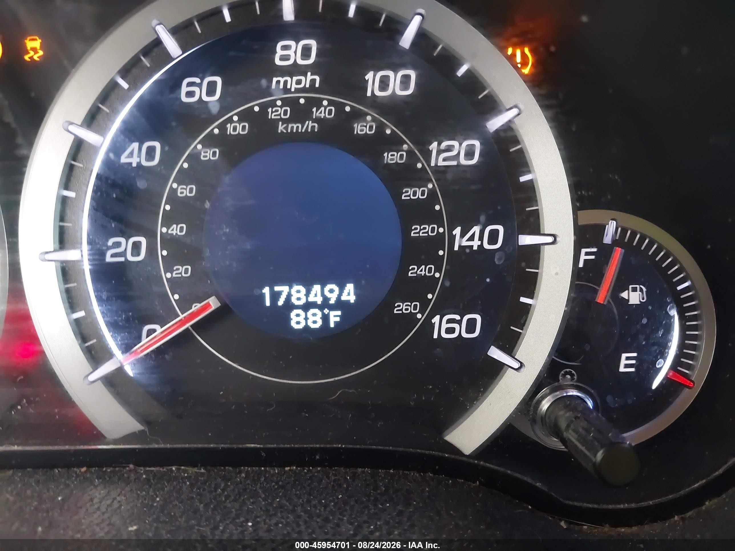 2012 Acura Tsx 2.4 Черный vin: JH4CU2F64CC027292