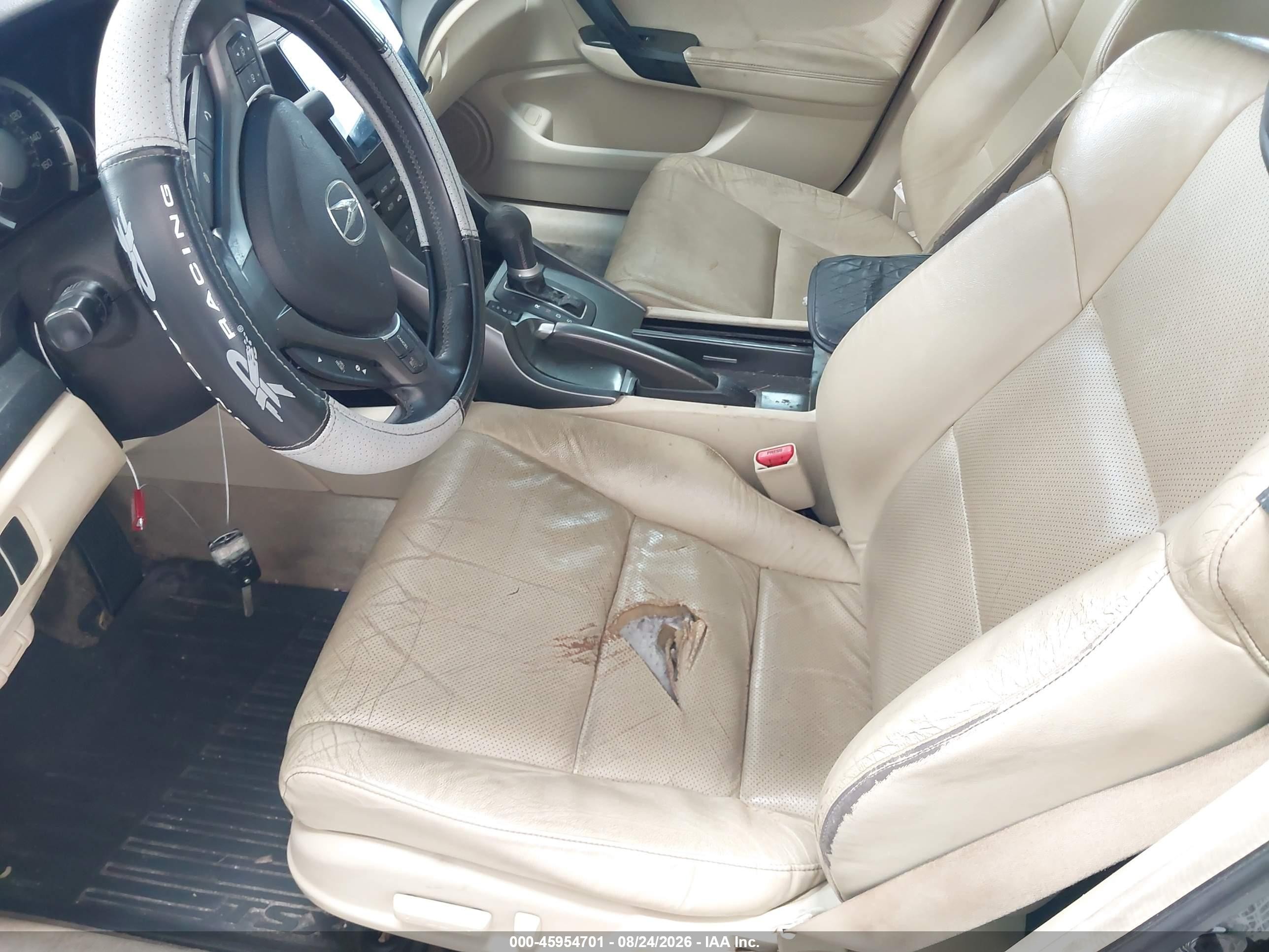 2012 Acura Tsx 2.4 Черный vin: JH4CU2F64CC027292