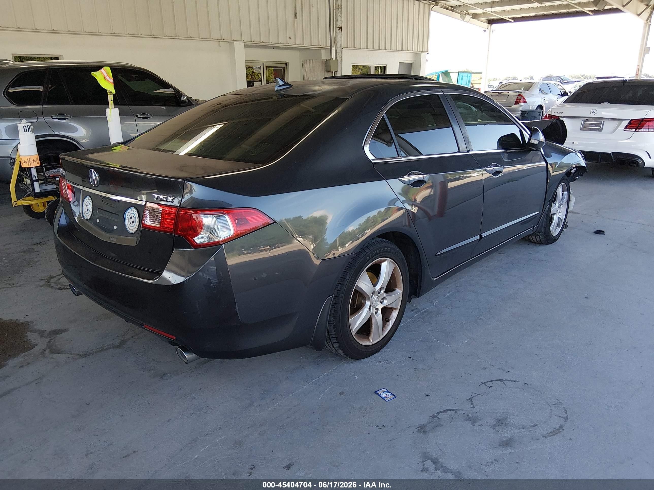 2012 Acura Tsx 2.4 Gray vin: JH4CU2F64CC028894