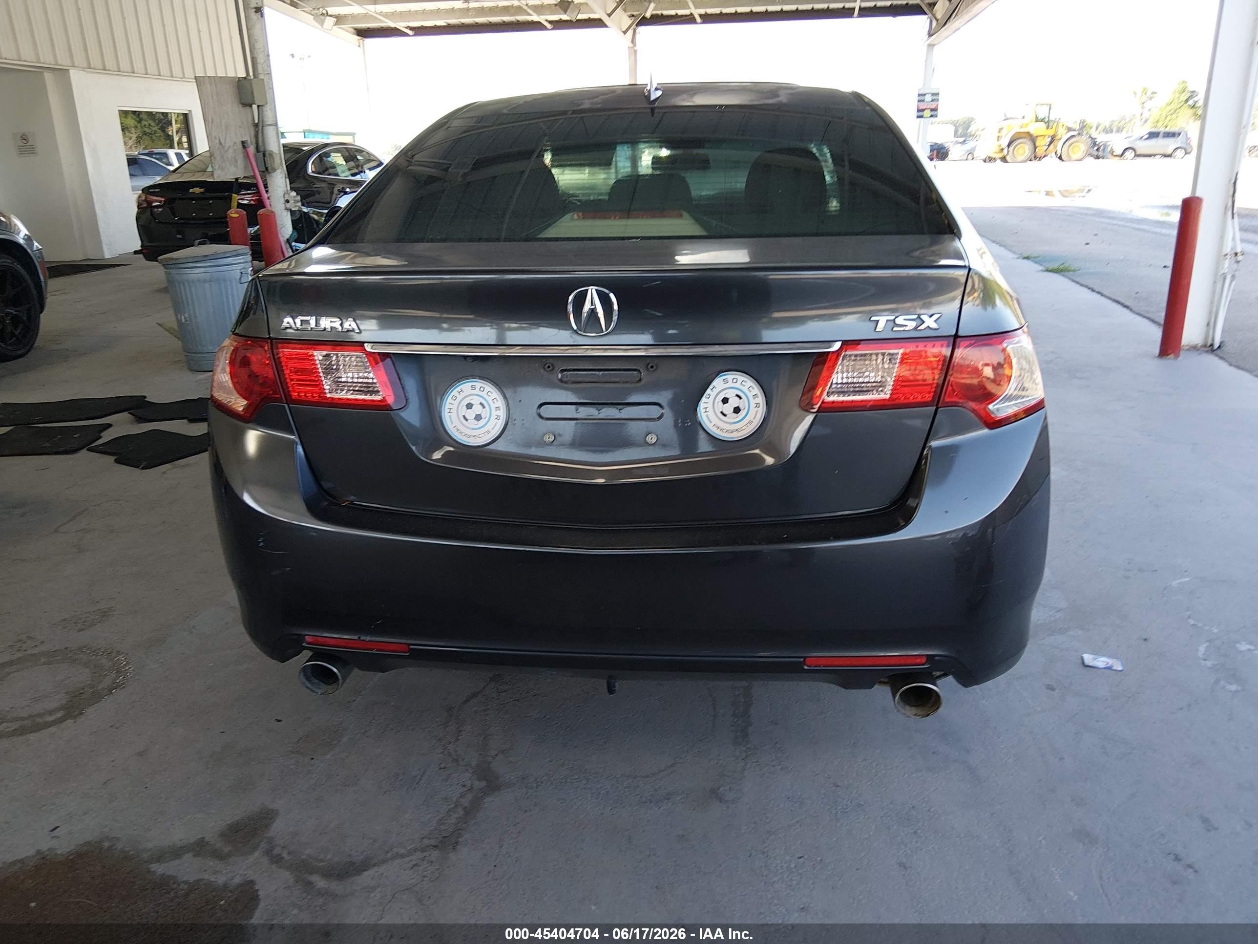 2012 Acura Tsx 2.4 Gray vin: JH4CU2F64CC028894