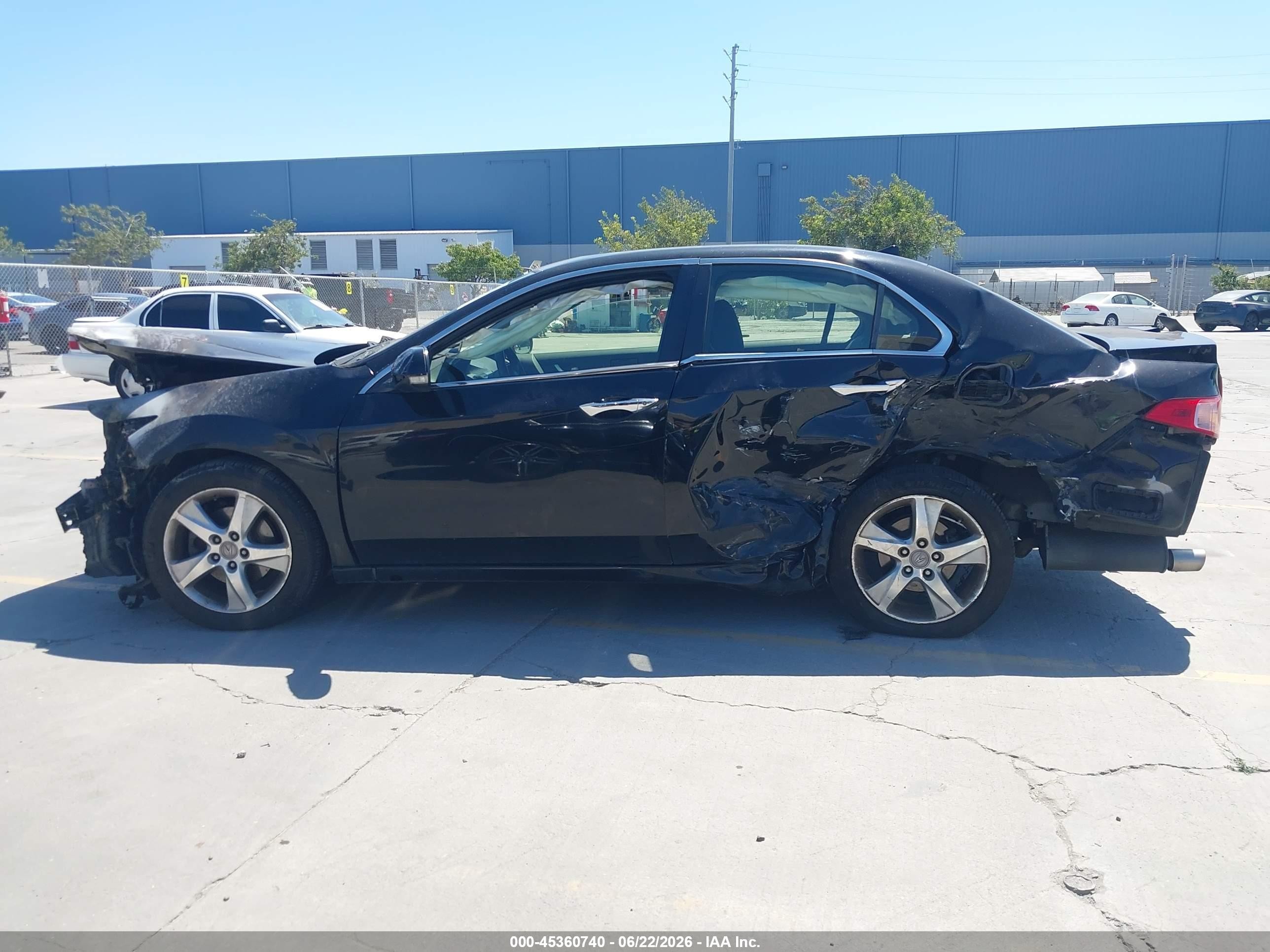 2013 Acura Tsx 2.4 Black vin: JH4CU2F64DC010493