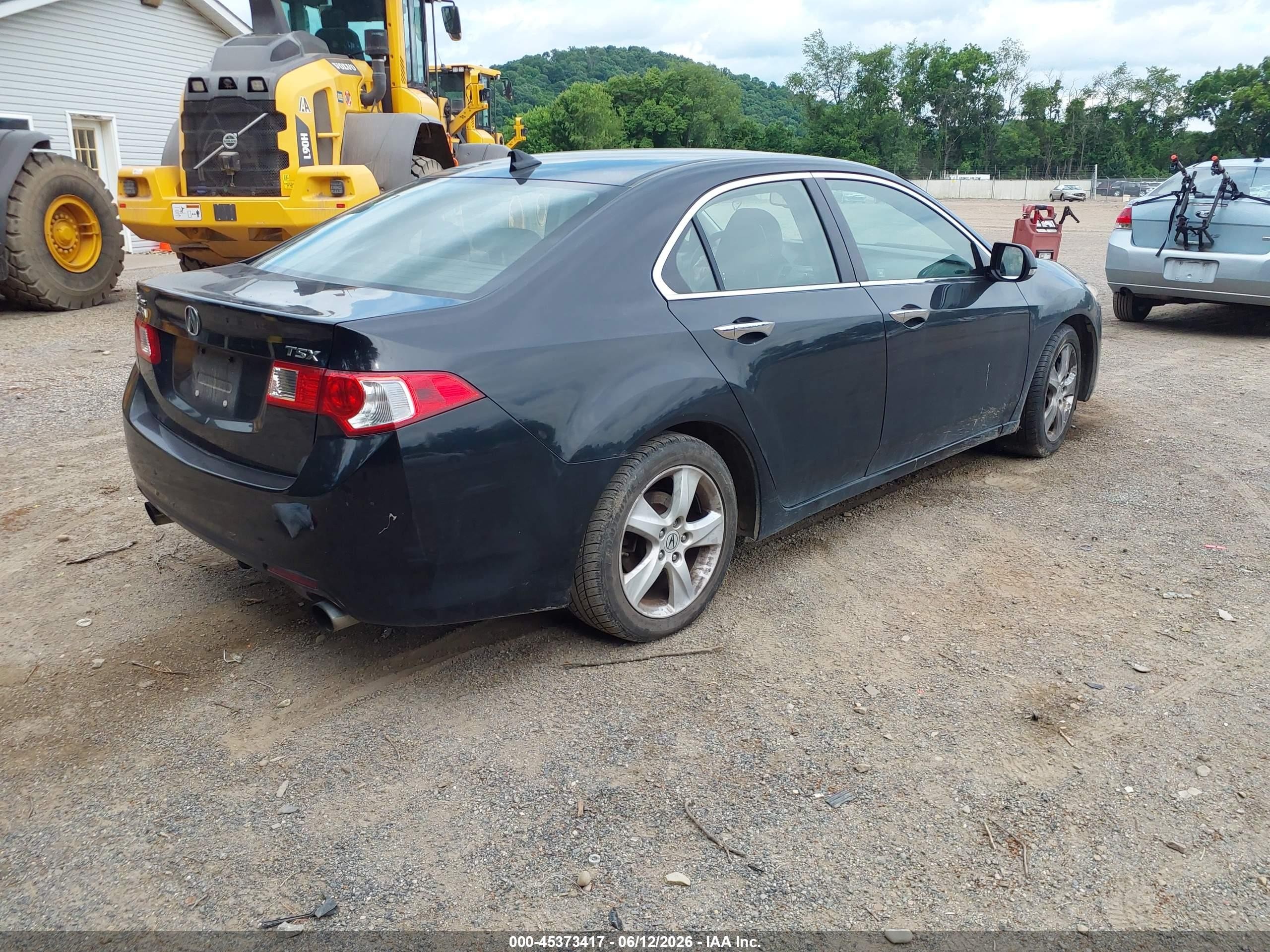 2010 Acura Tsx 2.4 Black vin: JH4CU2F65AC000924